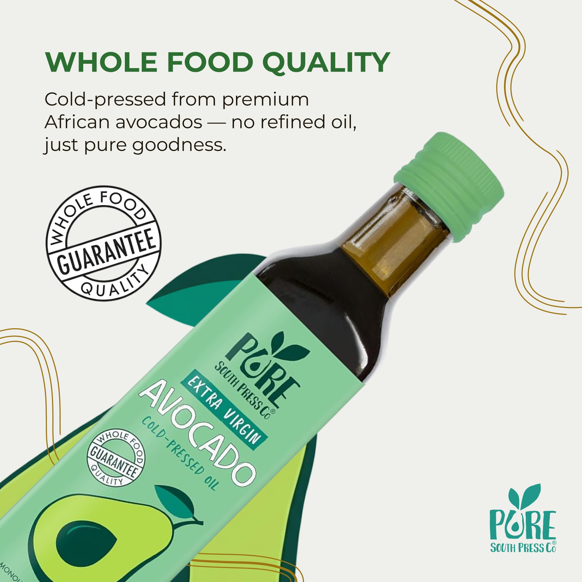 Pure South Press - Cold-Pressed Extra Virgin Avocado Oil 500ml 4