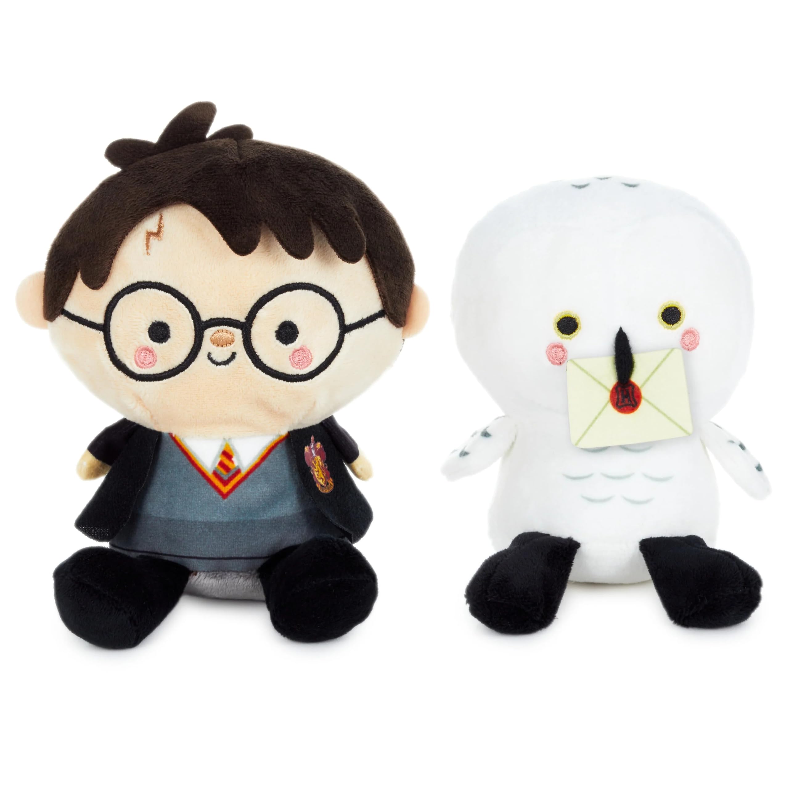 Hallmark Better Together Harry Potter and Hedwig Soft Toy Pair with Magnets | Pack of 2