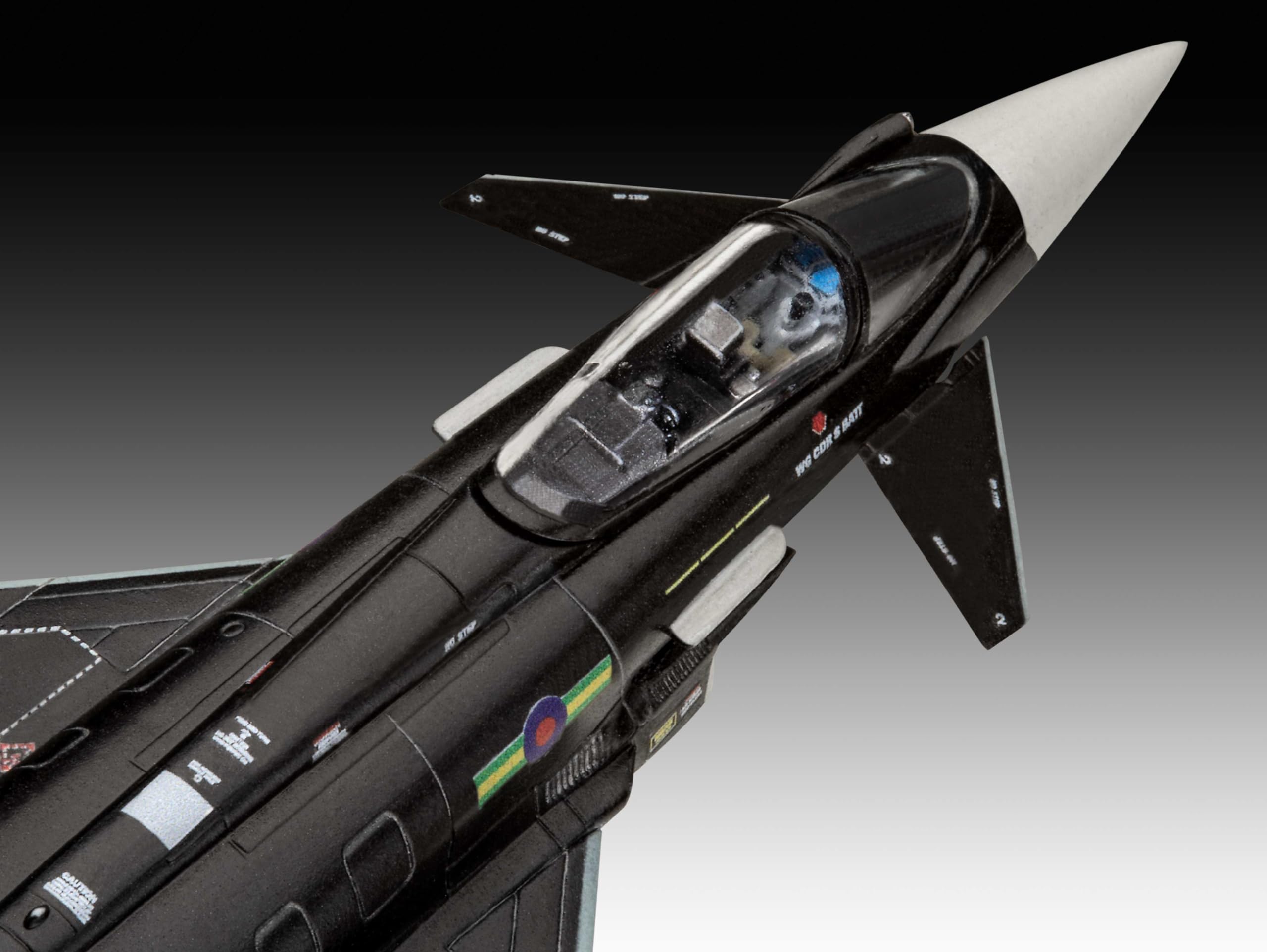 Revell Eurofighter Typhoon RAF Model Building Kit | 1:144 Scale | 63 Parts | Ages 10+ 5