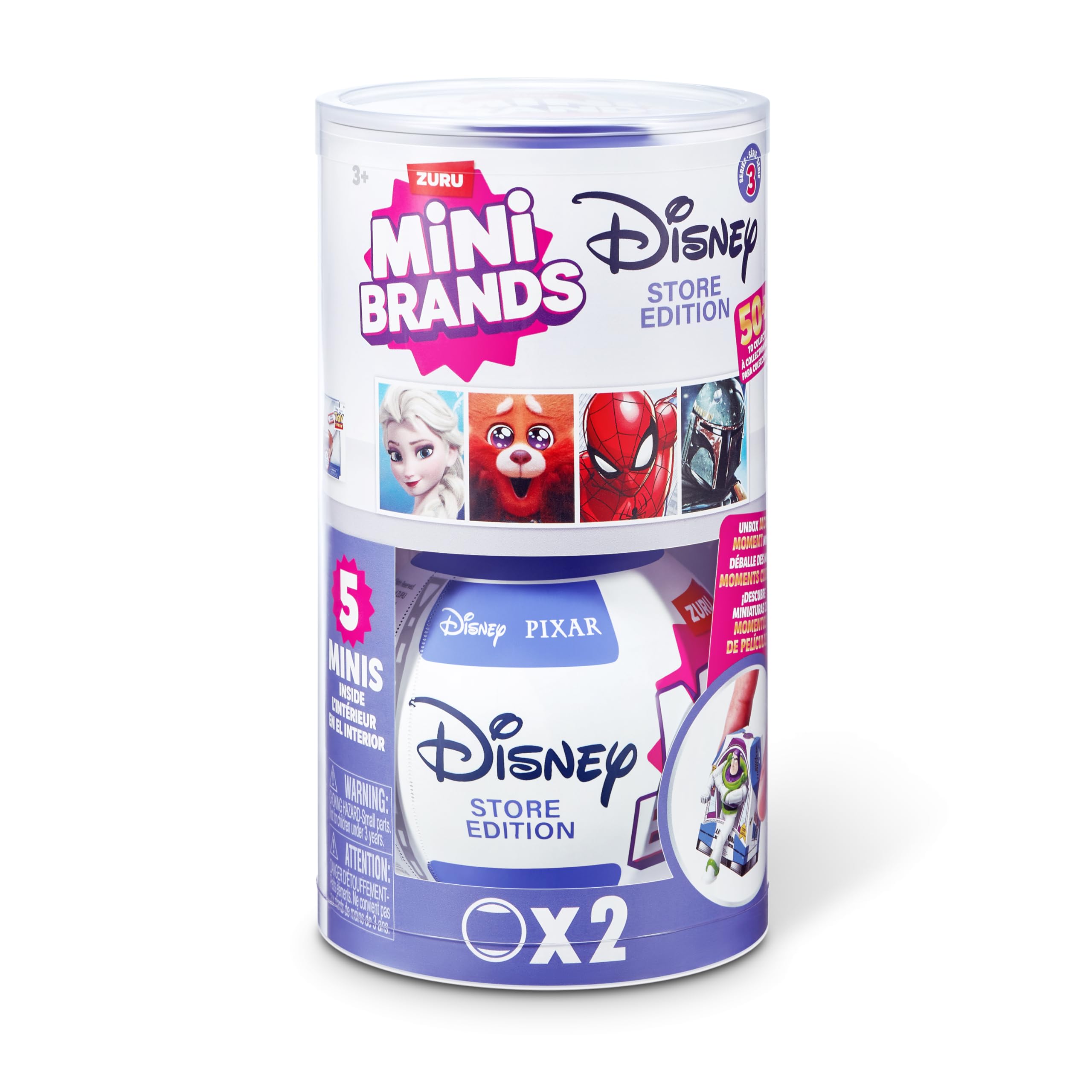 Mini Brands Series 3 - Disney Themed Mystery Miniature Figures (2 Capsules) 6