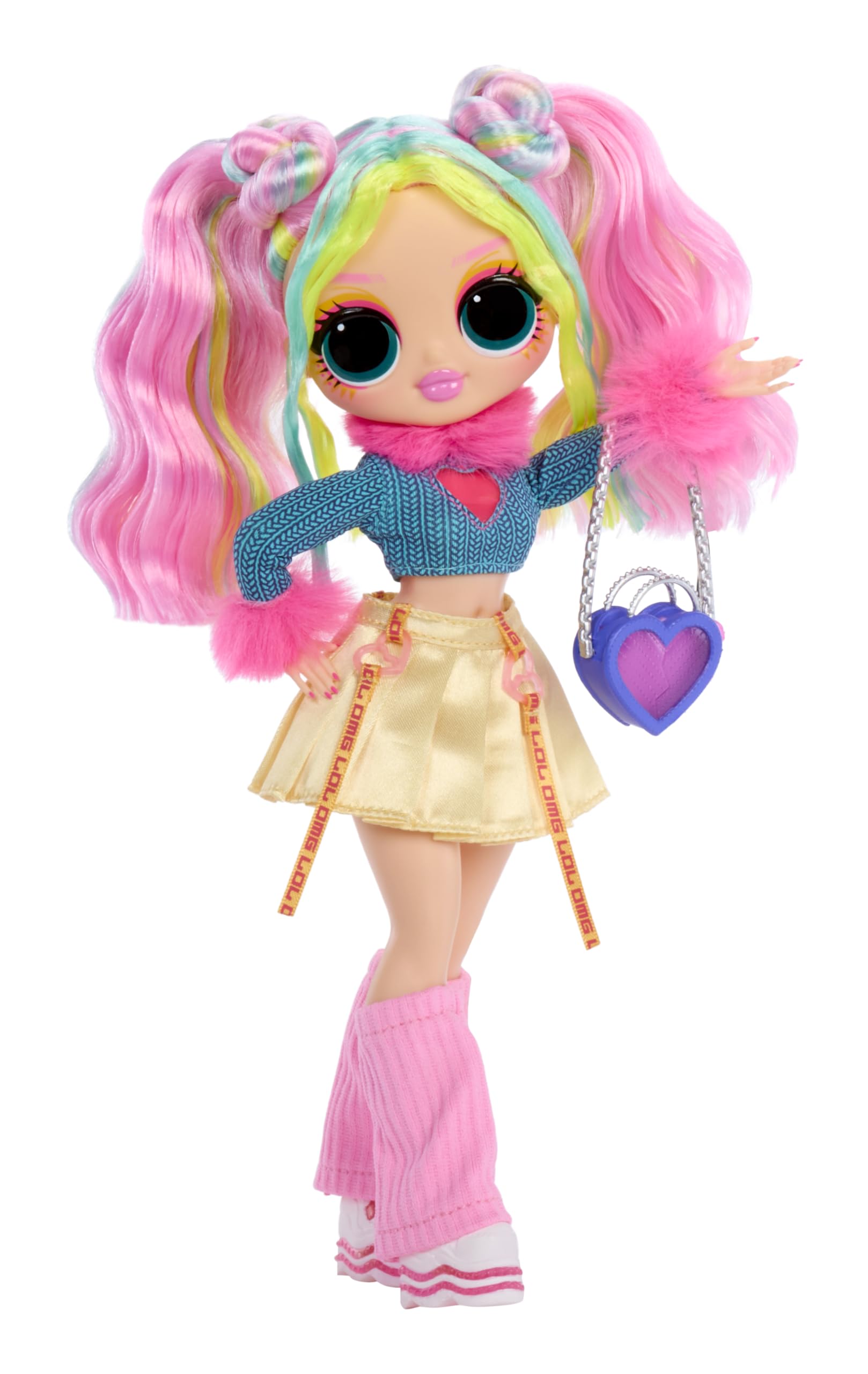 L.O.L. Surprise! OMG Bubblegum D.J. Fashion Doll - Stylish Collectible with Rooted Hair & Outfit 3
