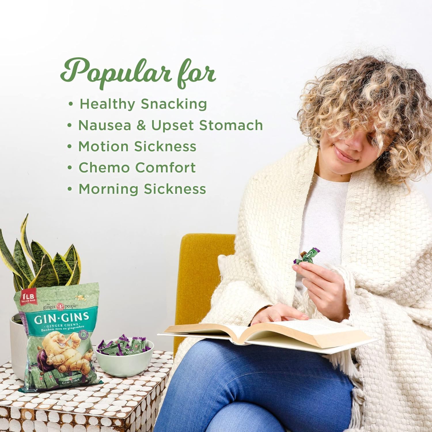 The Ginger People - Gin Gin Original Chewy Candy 150 g 6