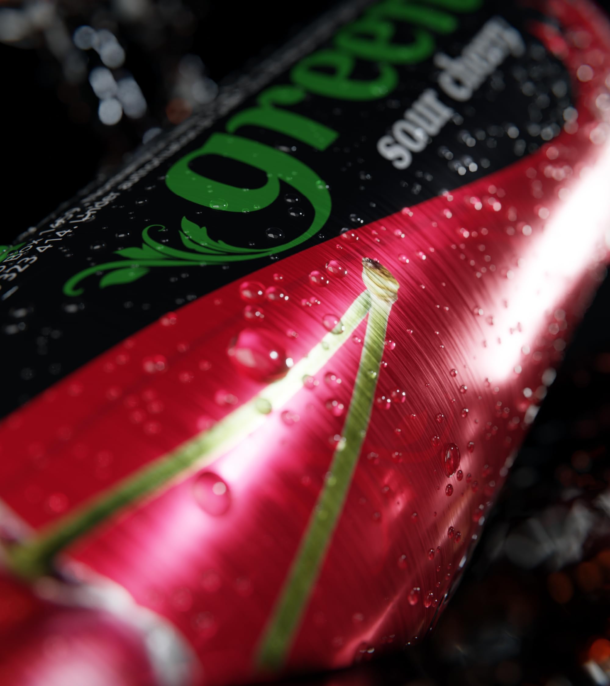 Green Cola - Sour Cherry Sparkling Drink (4 x 330ml) 4