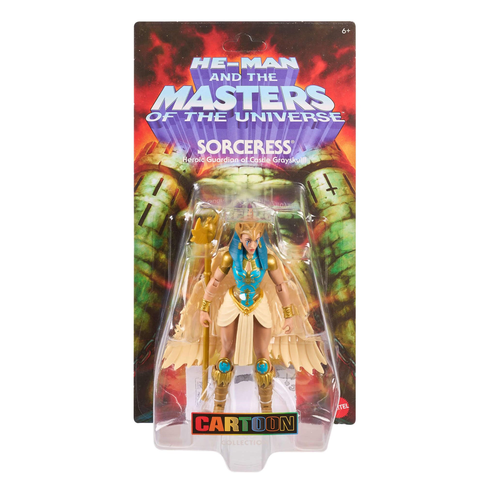 Masters of the Universe Origins 200X Sorceress Action Figure - 5.5-inch Scale, 16 Points of Articulation, Staff Accessory 2