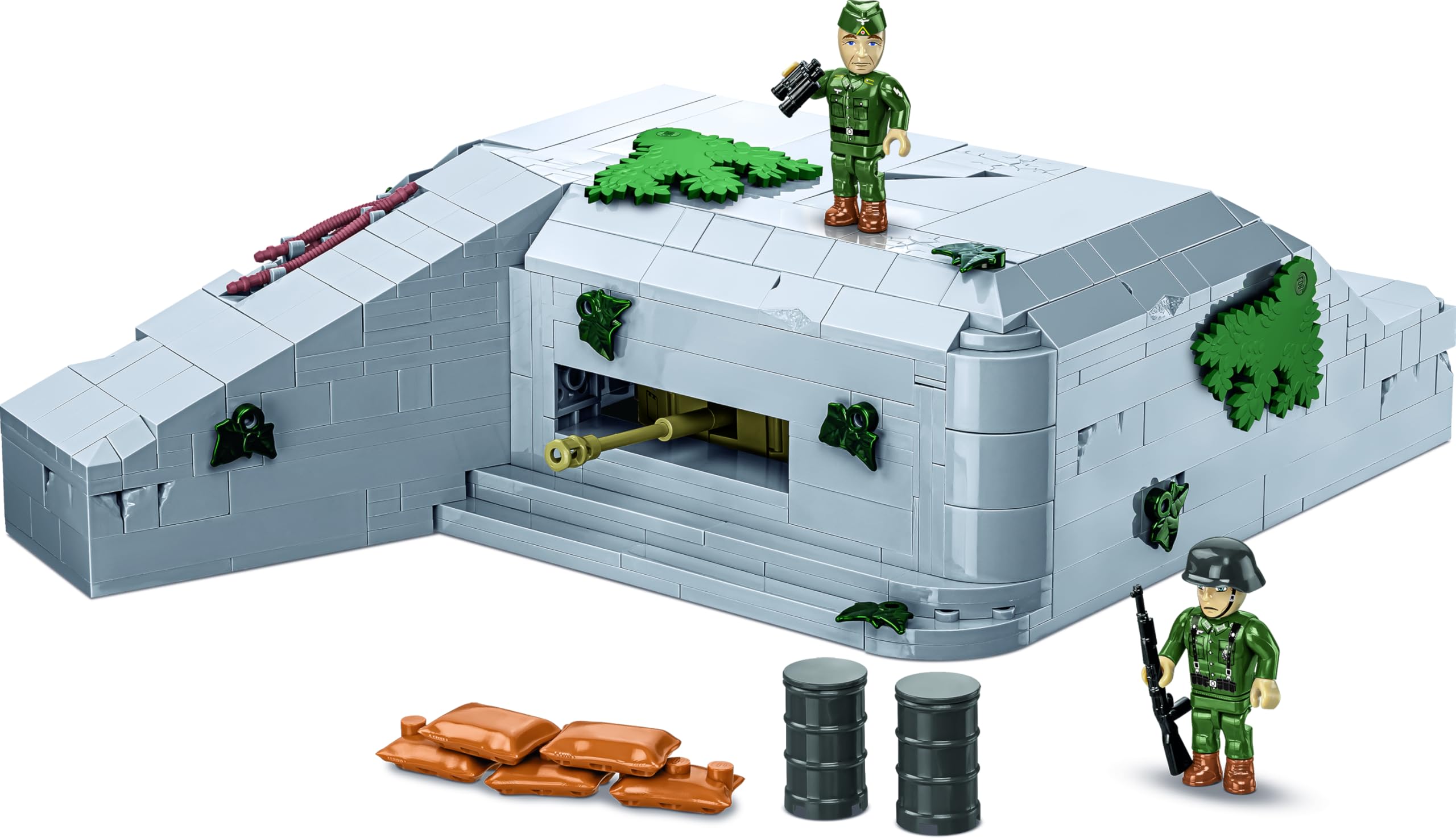 COBI Regelbau 667 German Bunker Building Set - 1:35 Scale | Plastic | Ages 9+