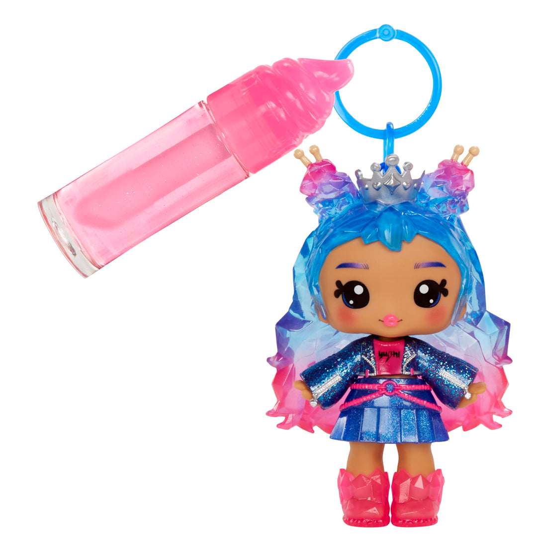 Yummiland Lip Gloss Doll - Roxie Crystal Candy - DIY Scented Lip Gloss Playset for Ages 3+