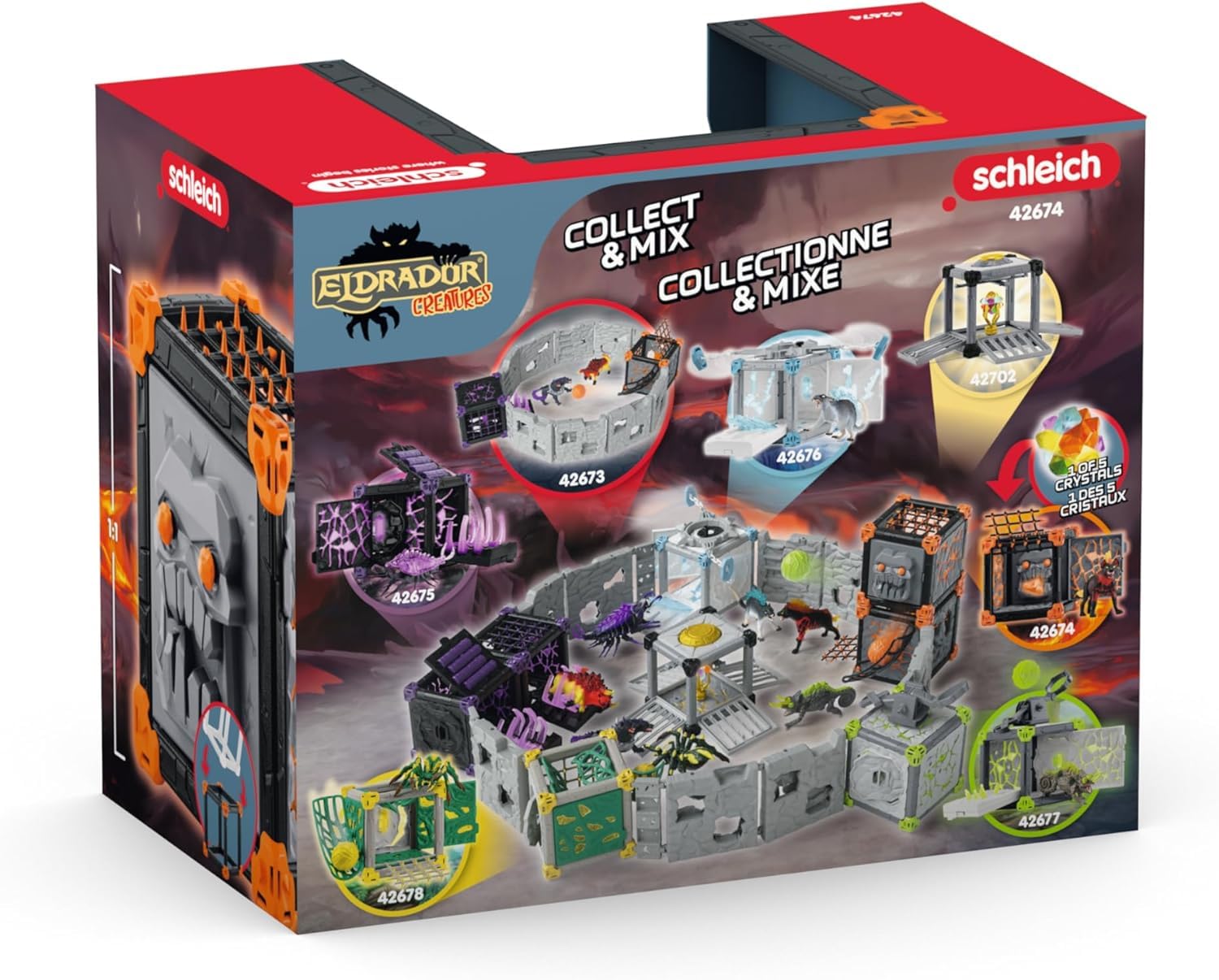 Schleich BattleCave Lava Hyena Playset - Action Figure & Building Set for Ages 7+ 9