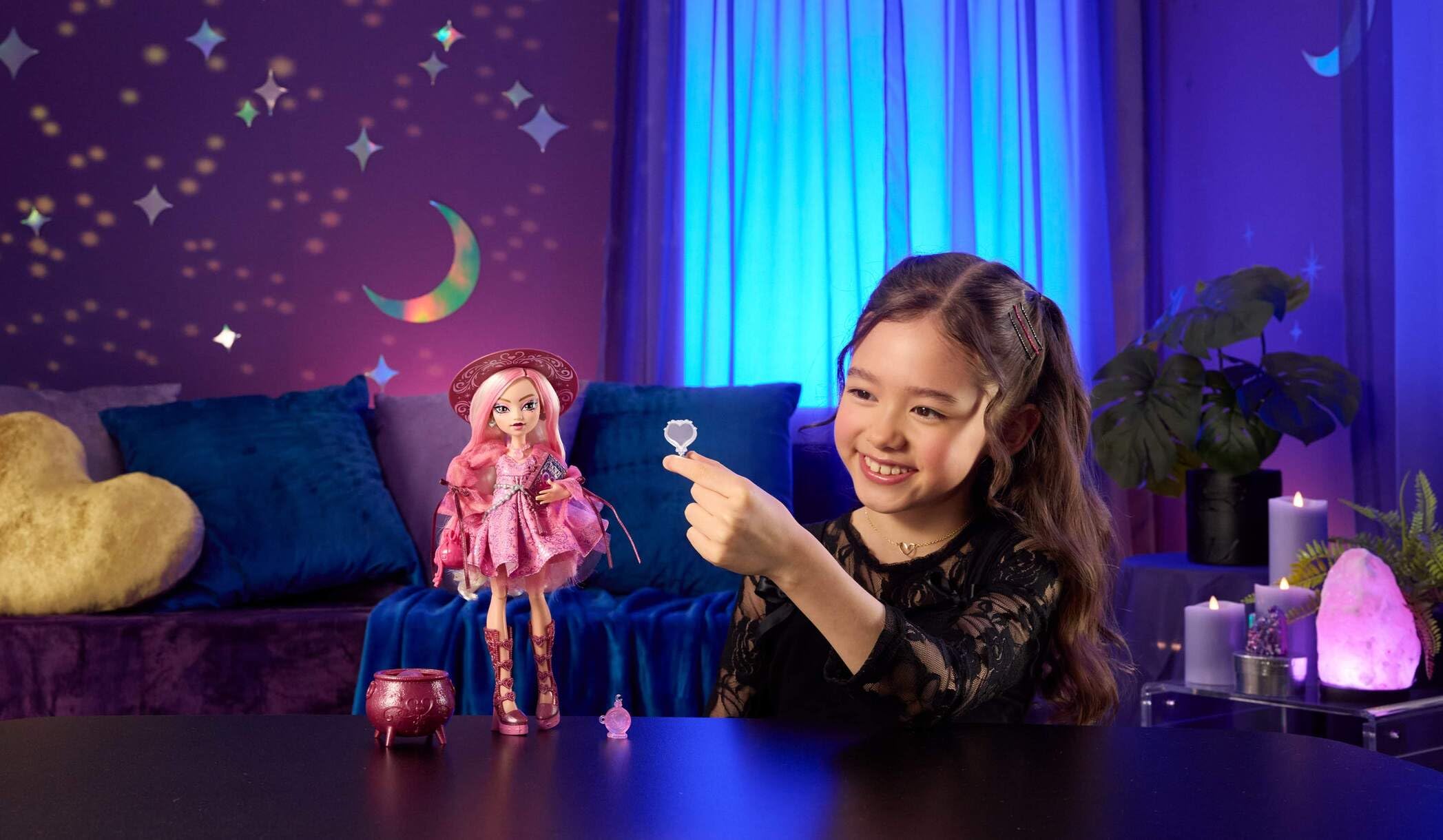 Monster High Moonspell Magic Carina Song Doll - Love Witch | Ages 4+ | Multicolor