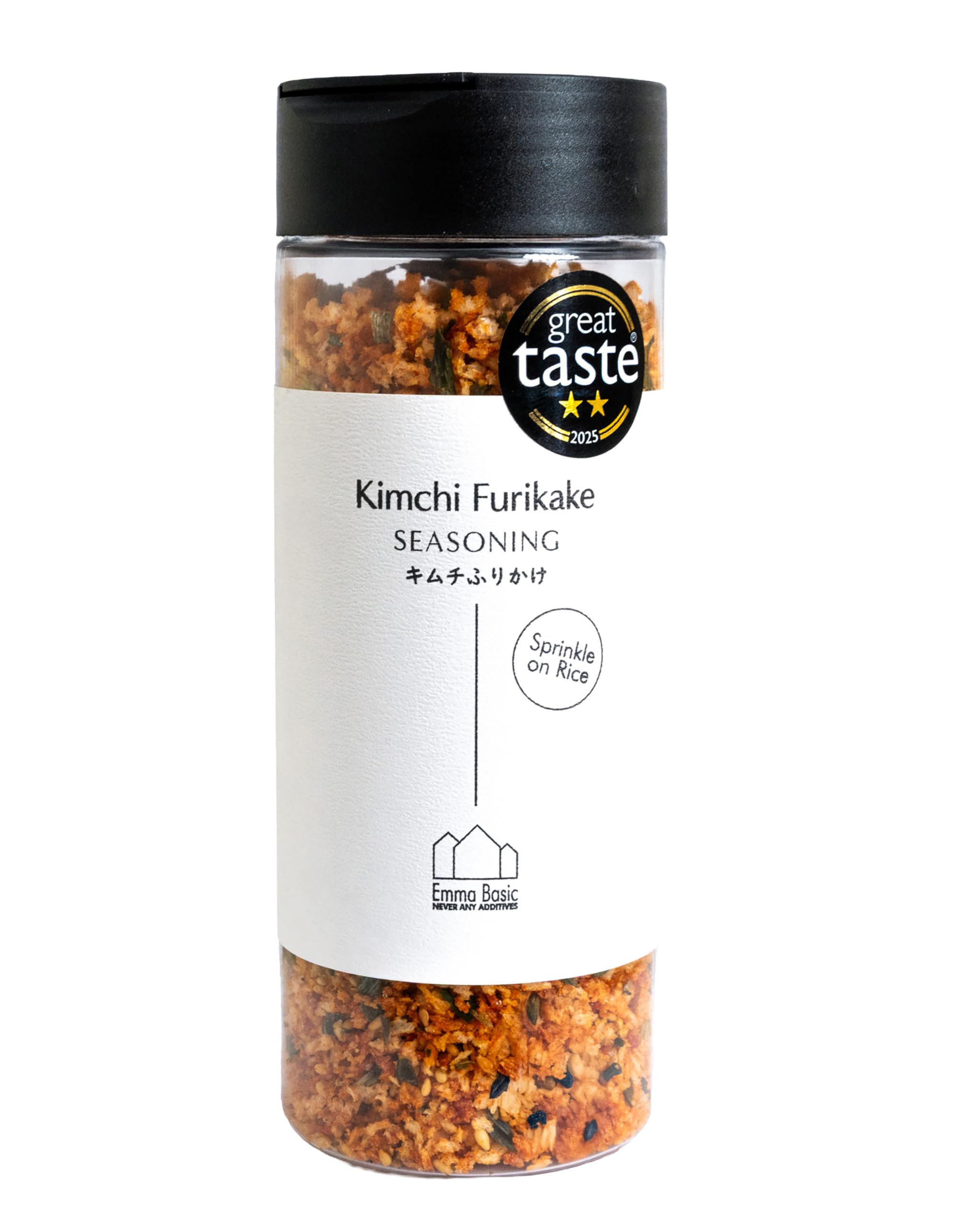 Emma Basic Kimchi Furikake 100g - Vegan Rice Topping with Avocado & Noodle Seasoning