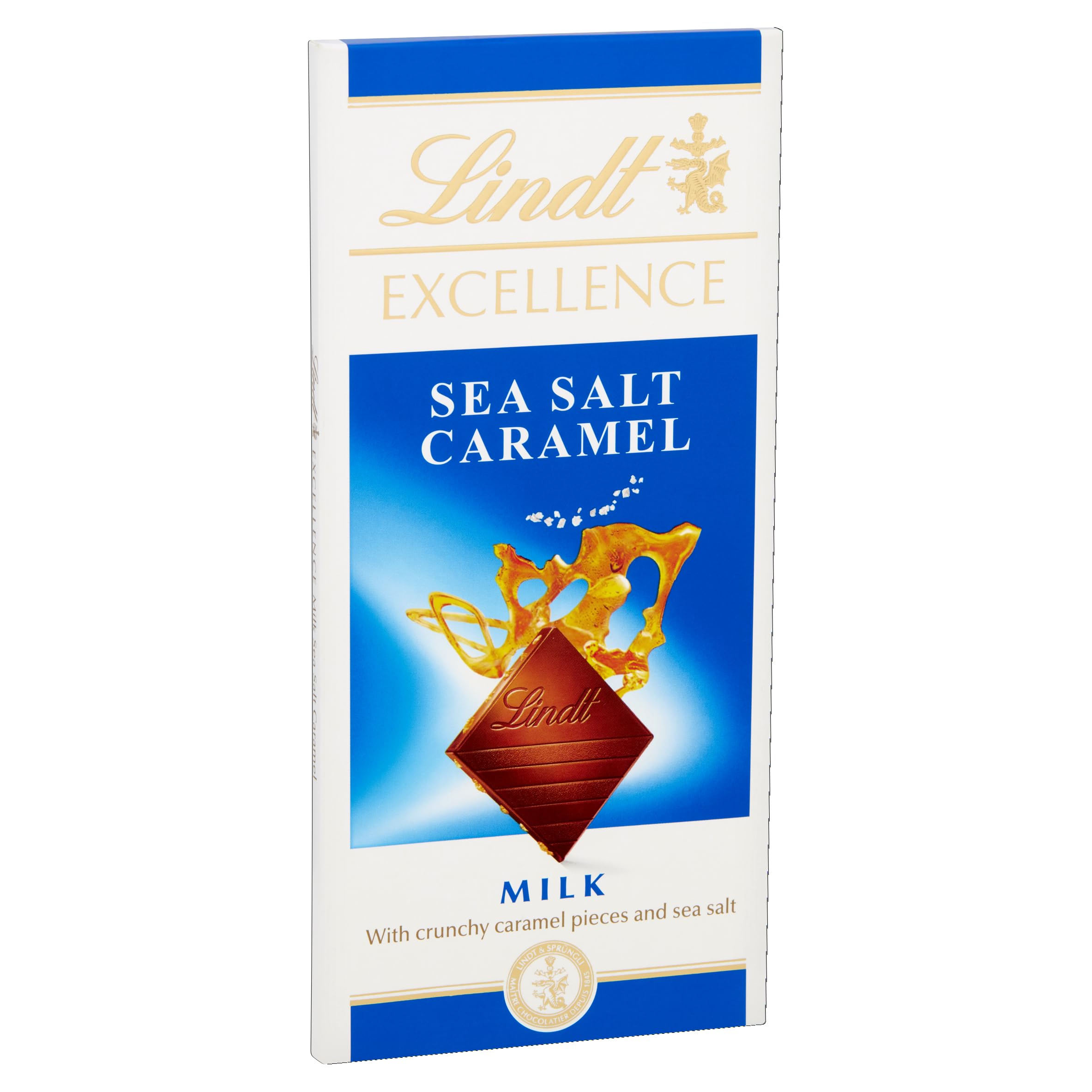 Lindt Excellence Milchschokolade mit Meersalz &amp; Karamell, 100g 5