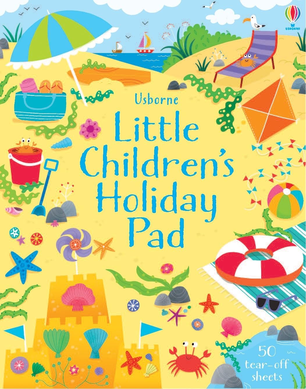 Usborne Activity Books Little Children's Holiday Pad - Ages 5-8 | Paperback | 100 Pages