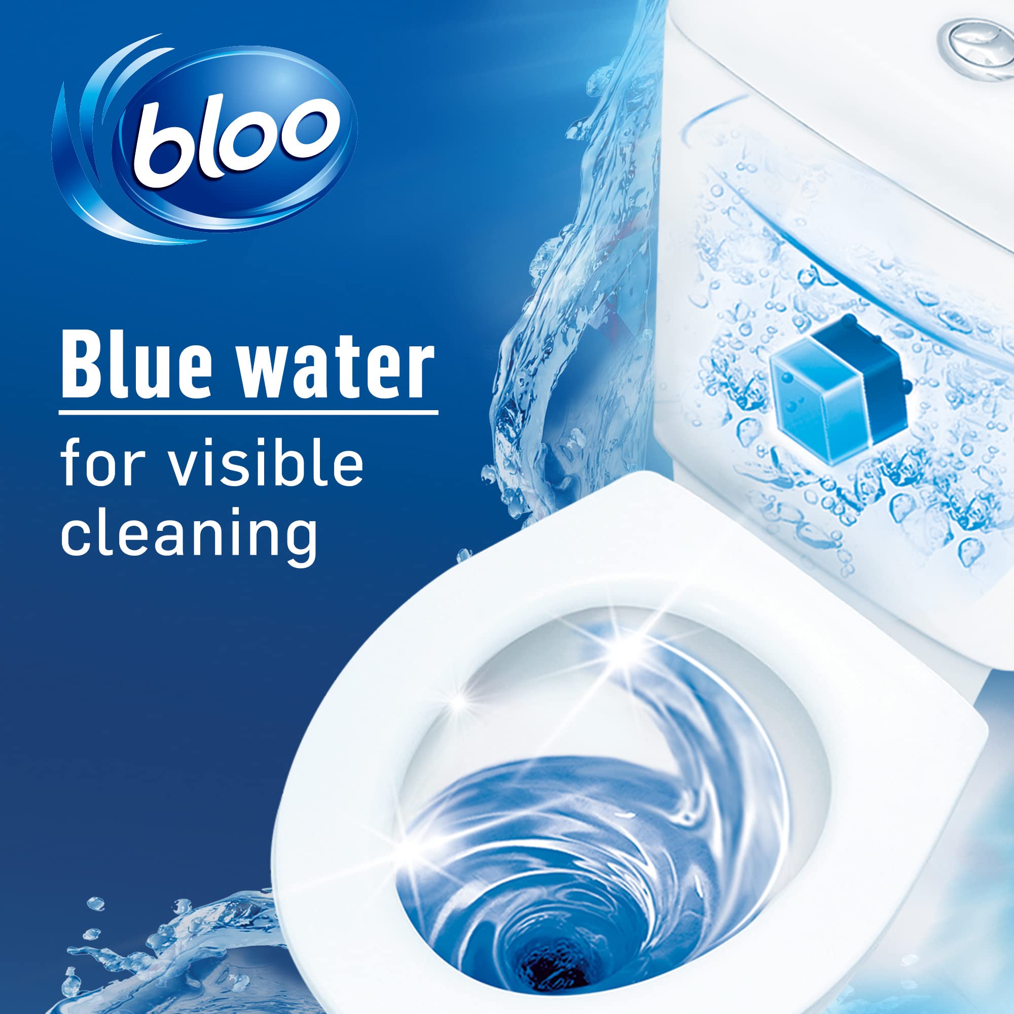 Bloo – Original Blue Toilettenblock-Spülkastenreiniger, 16er-Pack 5