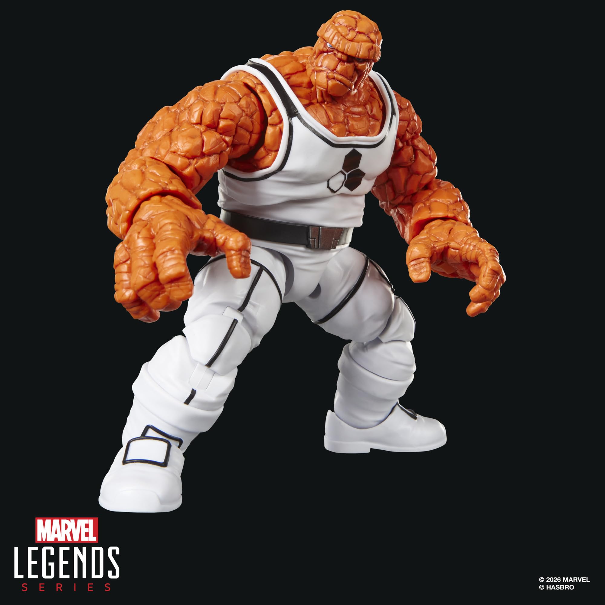 Marvel Legends Future Foundation The Thing & Invisible Woman 6-Inch Action Figures - 2 Figures, 9 Accessories, 20+ Points of Articulation 10