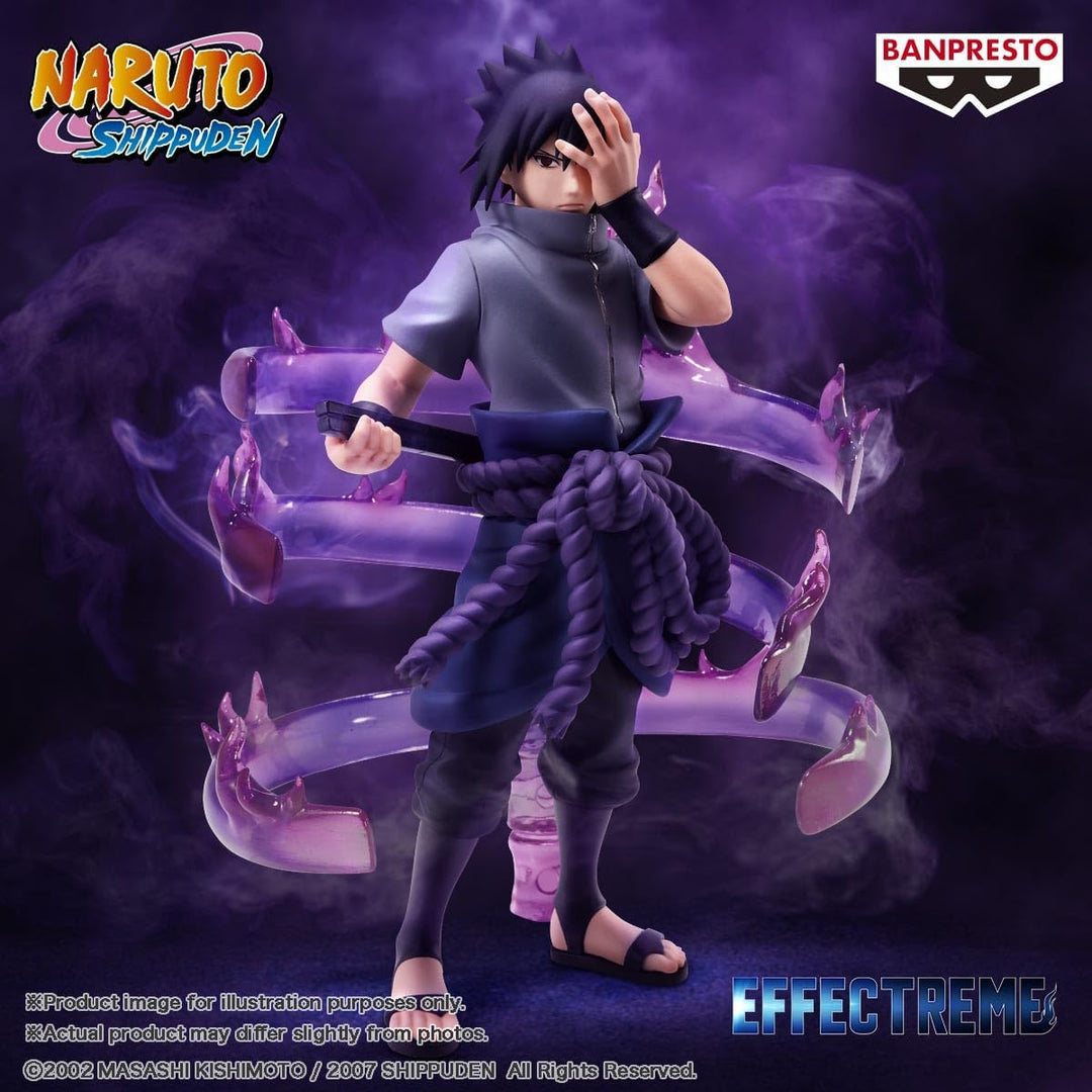 Banpresto Effectreme Naruto Shippuden - Uchiha Sasuke Figurine (BP88947P)