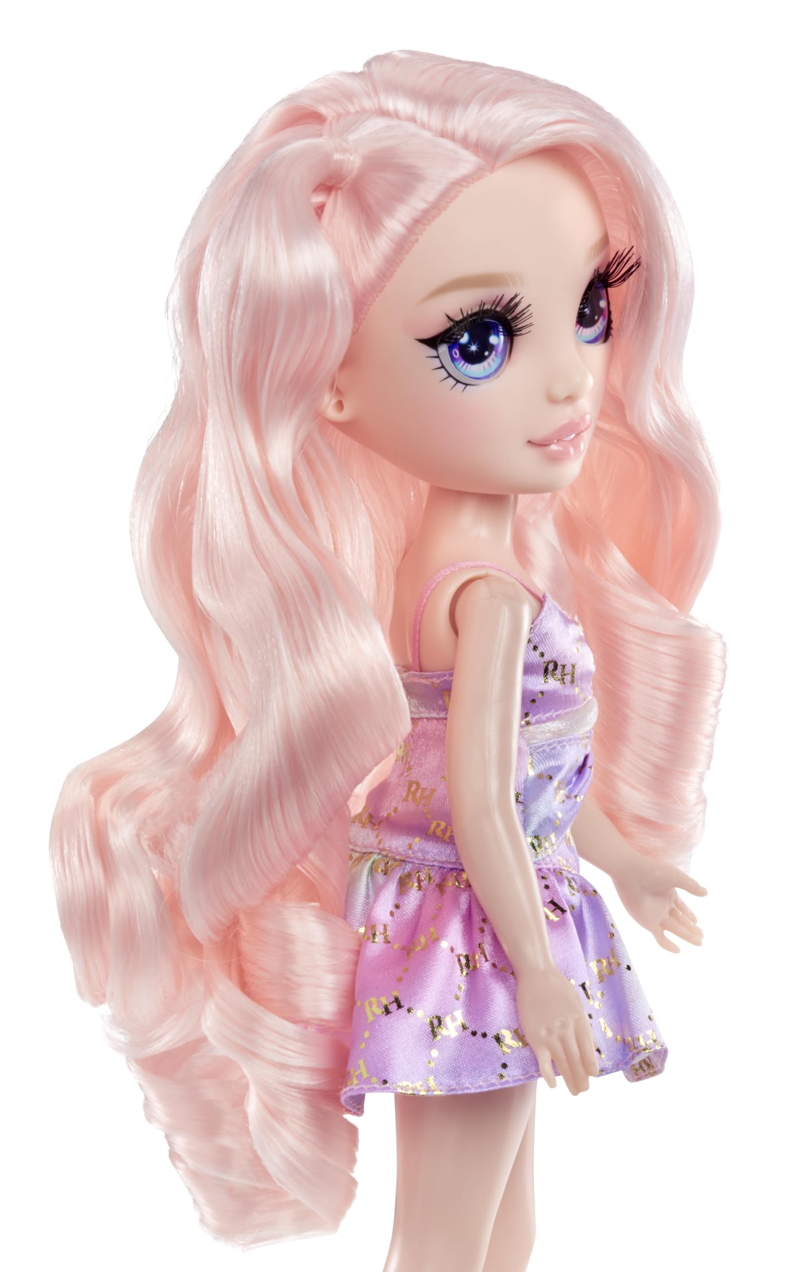 Rainbow High Bella Chic Pink Fashion Doll with Statement Outfit & Handbag 5