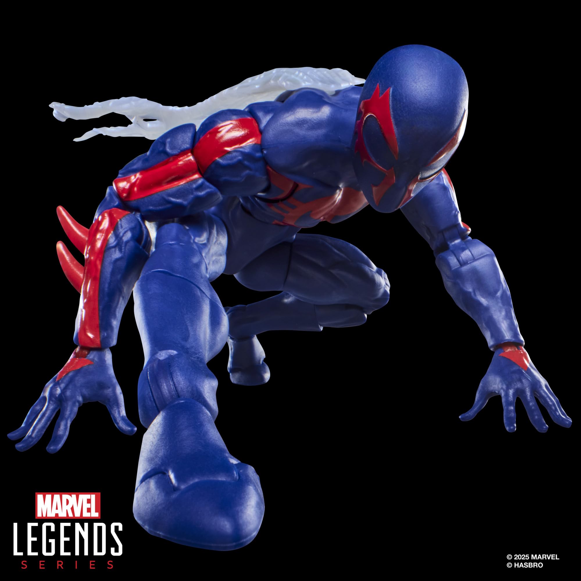 SPIDER-MAN Marvel Legends Series Spider-Man 2099 Retro Cardback Action Figure | 6 Inch 3