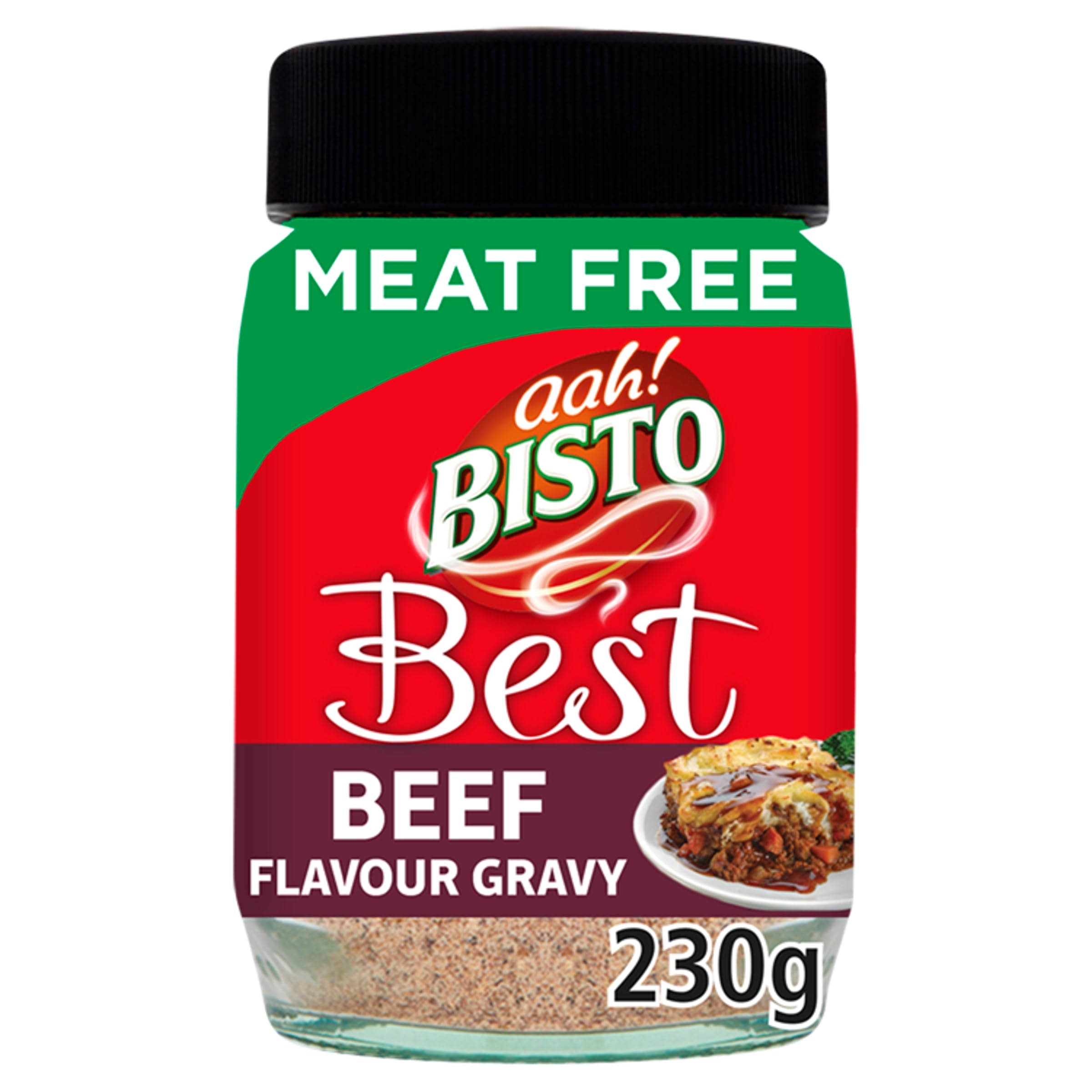 Bisto Best Meat Free Beef Flavour Gravy, Vegan Friendly, 230g Jar