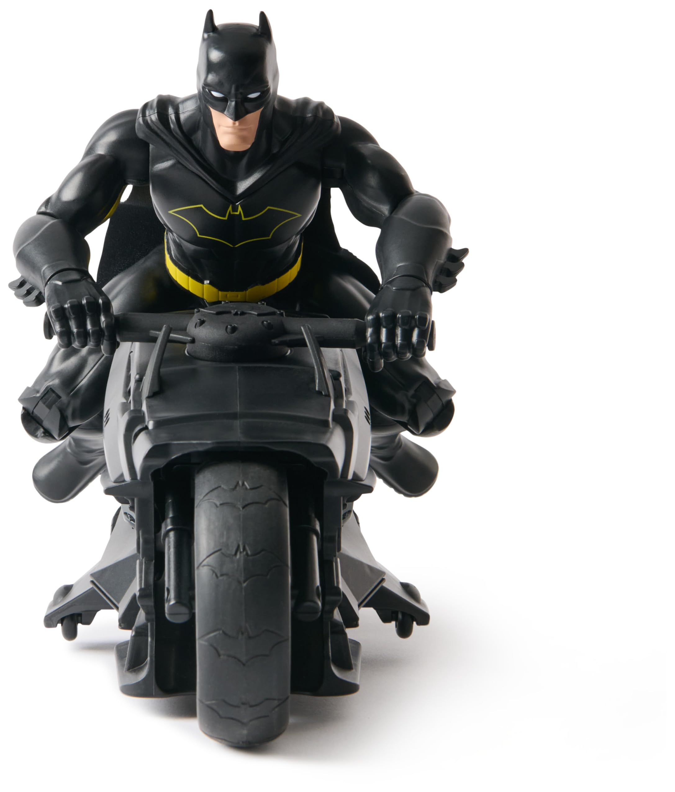 Batman Stealth Remote Control Batcycle with 30cm Batman Action Figure - Remote-Controlled Vehicle for Kids 9