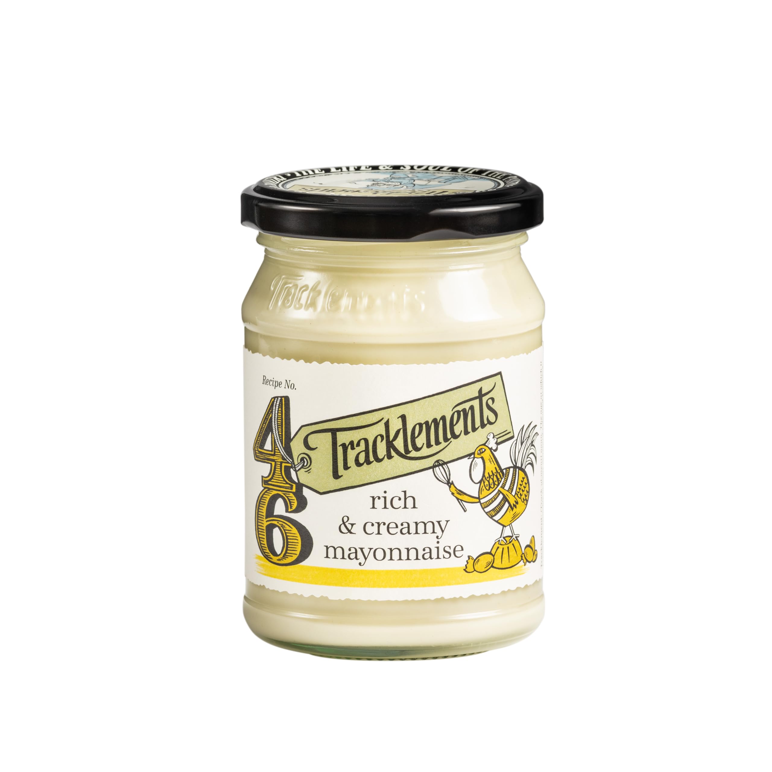 Tracklements Rich & Creamy Mayonnaise - Award-Winning Creamy Condiment with Free Range Eggs