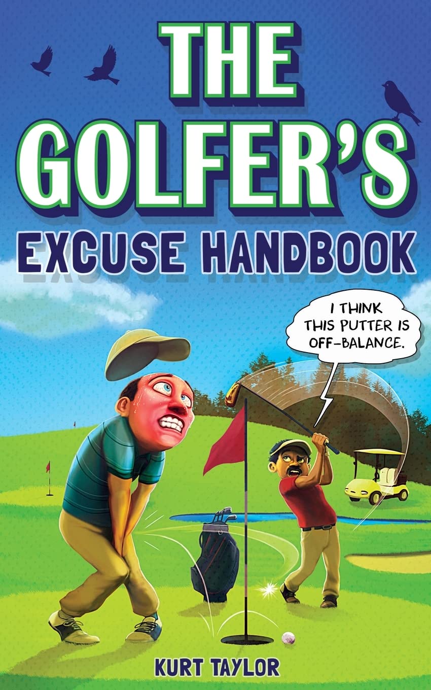 aspenbookco The Golfer's Excuse Handbook - 250 Excuses for Bad Shots | Paperback 1