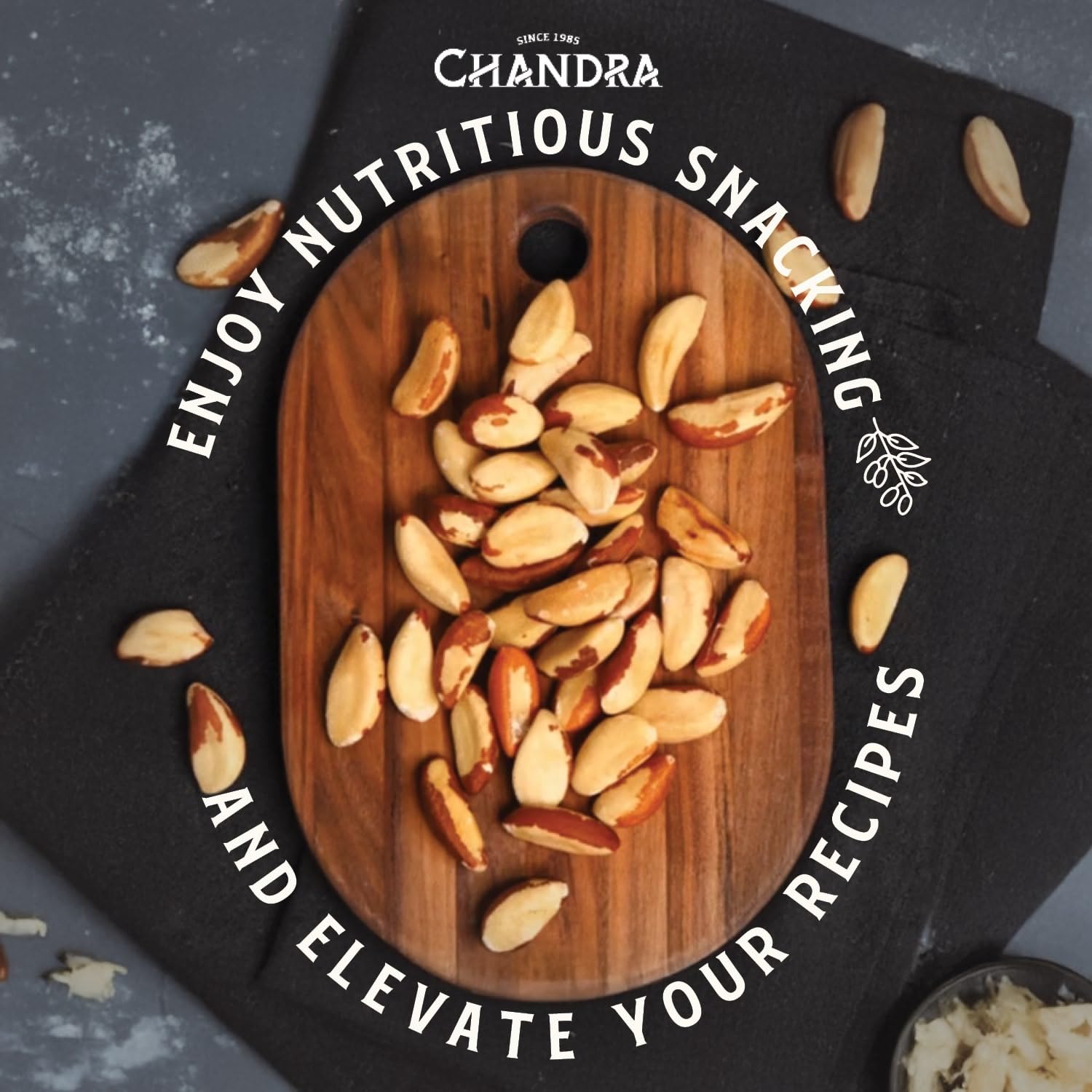 CHANDRA Whole Foods Brazil Nuts - 1kg Raw, Deshelled, Nutrient-Rich 5