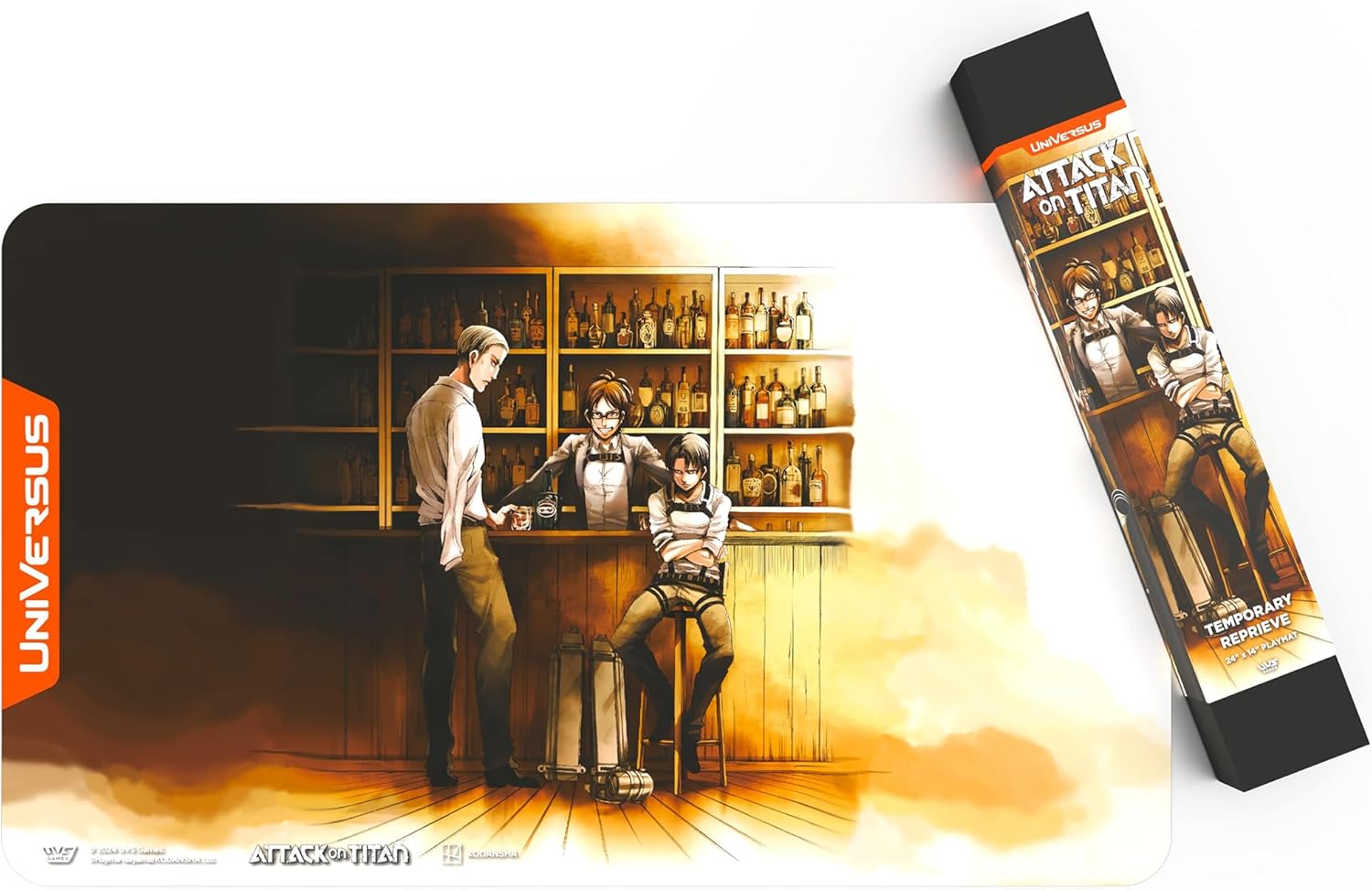 UniVersus Attack on Titan: Origins of Power Temporary Reprieve Playmat 24 x 14 Inches