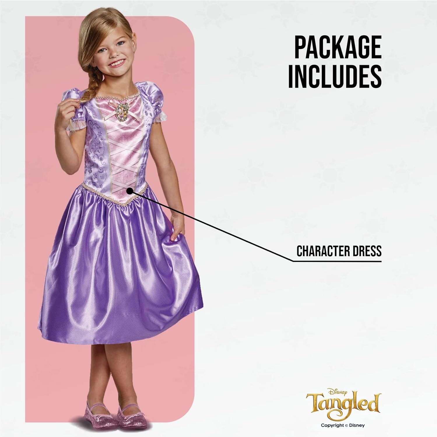 Disguise Disney Rapunzel Costume - Girls 3-8 Years 7
