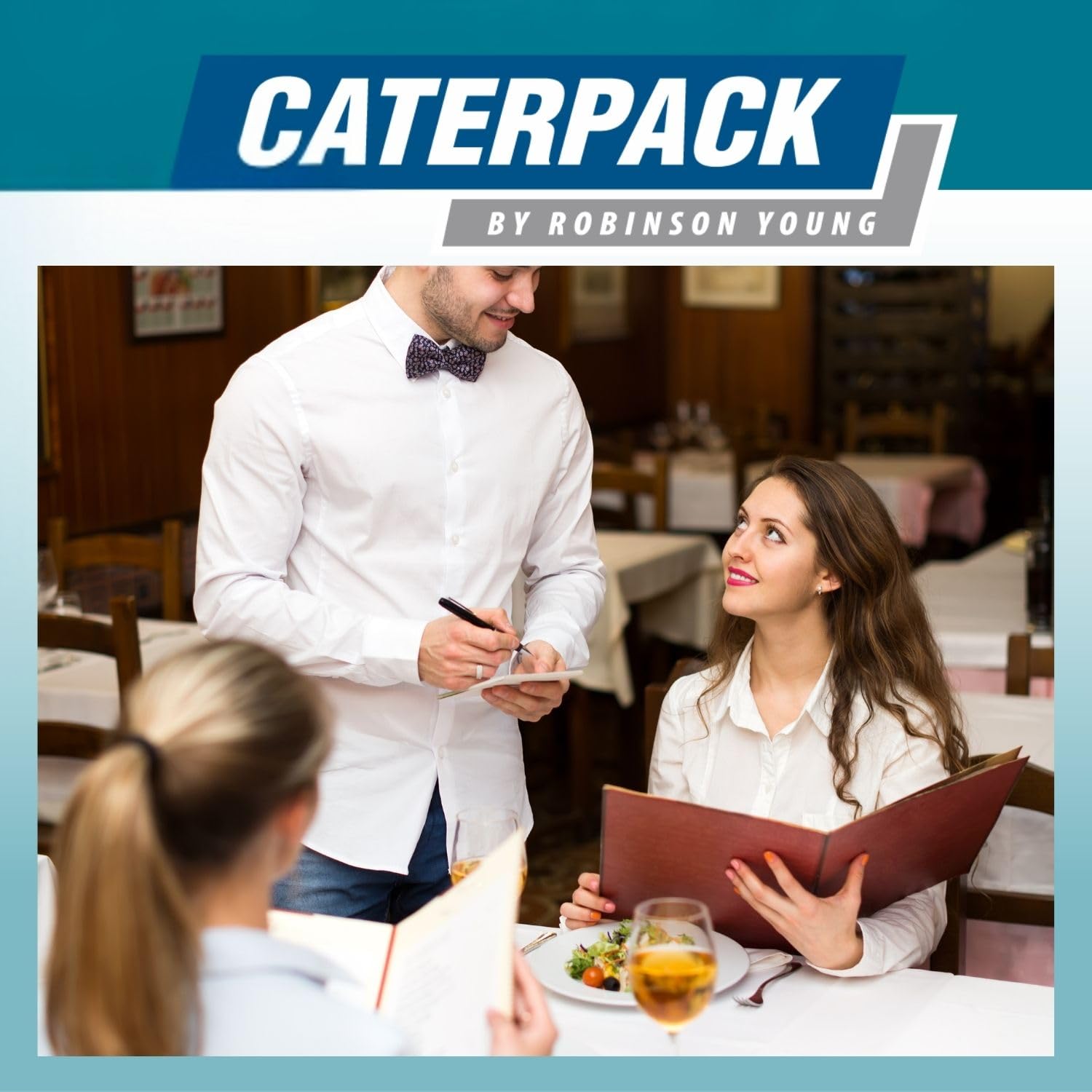 CATERPACK BY ROBINSON YOUNG Kitchen Order Pads - 20 Count Single Copy Pads | 100 Numbered Pages 6