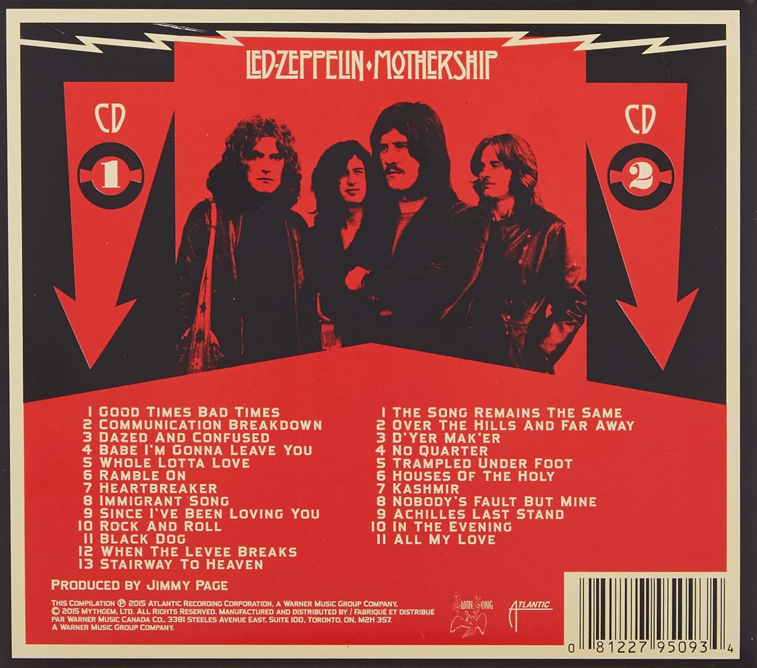 Led Zeppelin - Mothership Audio CD 3