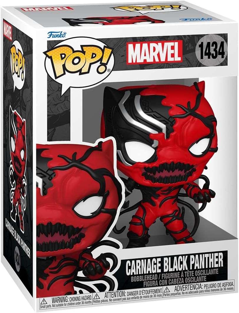 Funko Pop! Marvel: Carnageized - Black Panther Vinyl Figure 1
