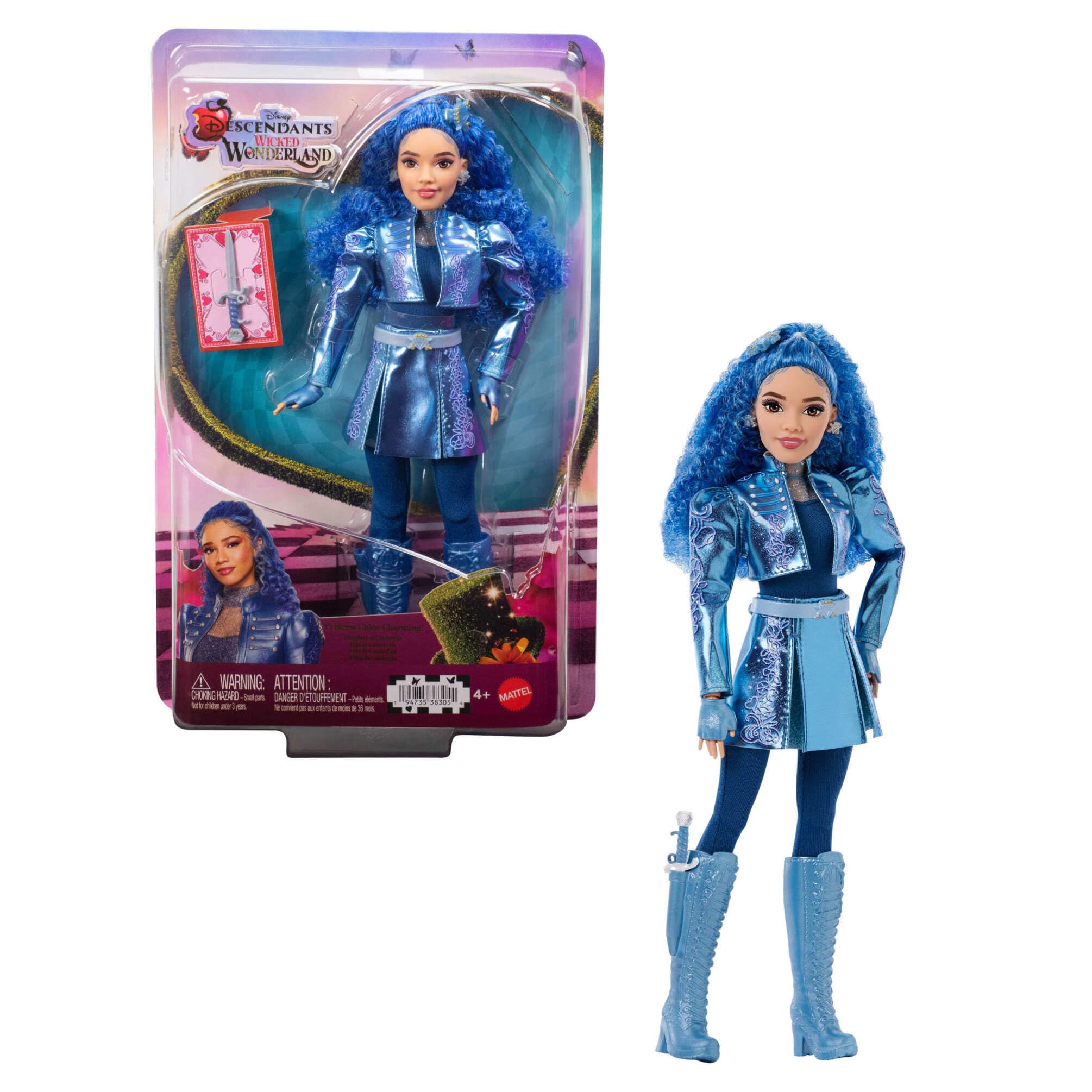 Mattel Princess Chloe Charming Doll - Daughter of Cinderella | 11 Posable Joints | Ages 4+ 1