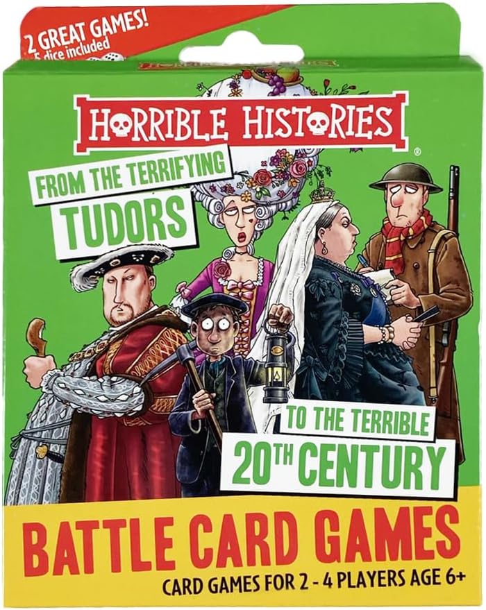 University Games Horrible Histories Tudors Card Game