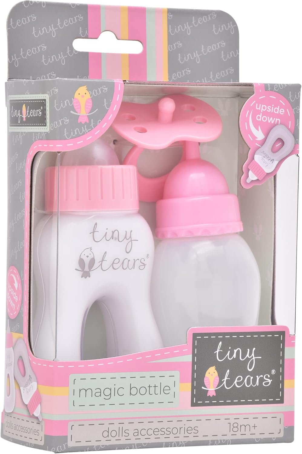 Tiny Tears Magic Bottle Set - Pretend Feeding Play for Toddlers 6
