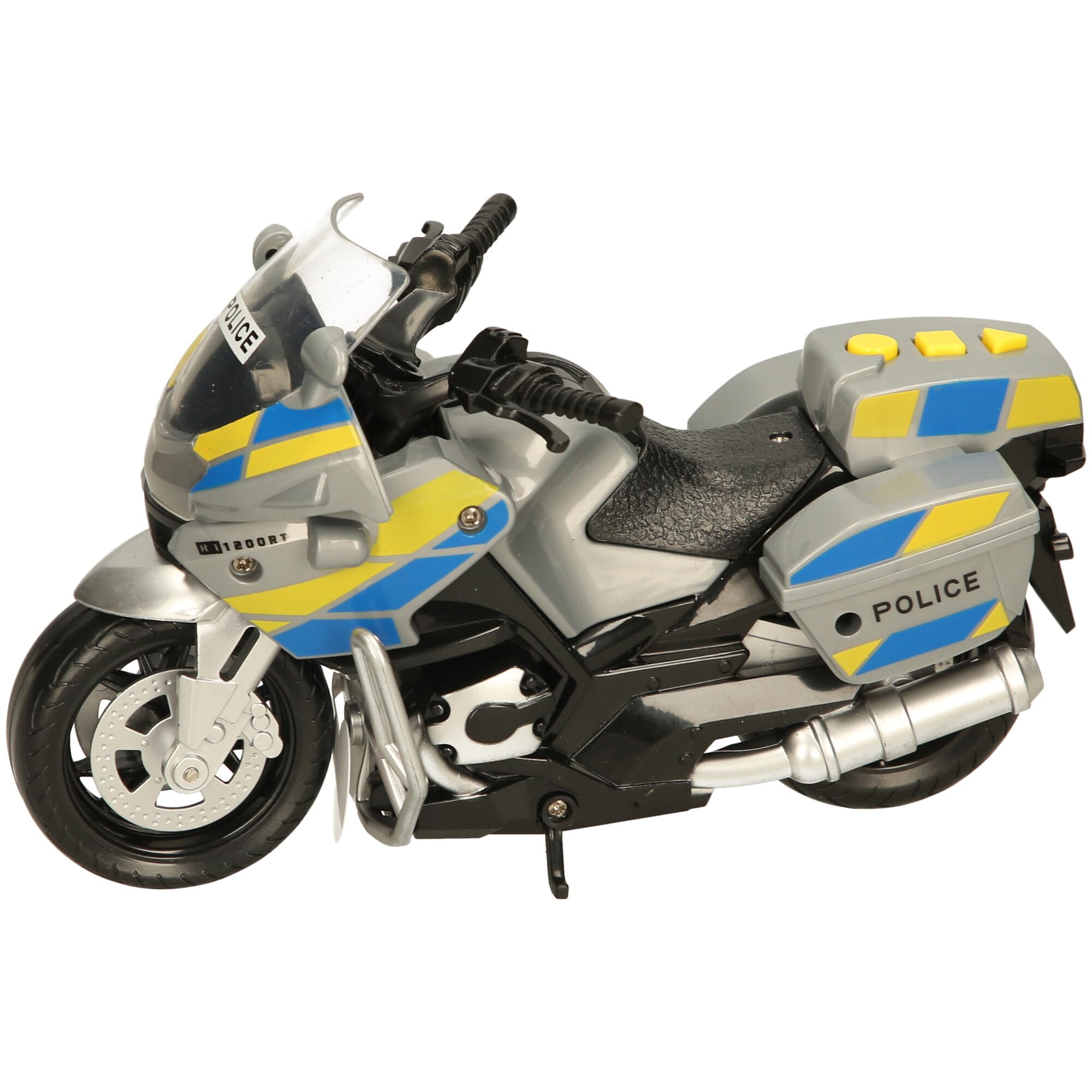 Atoz Big City Rescue Police Motorbike Toy - Engine Sound & Flashing Lights, Ages 3+ 10