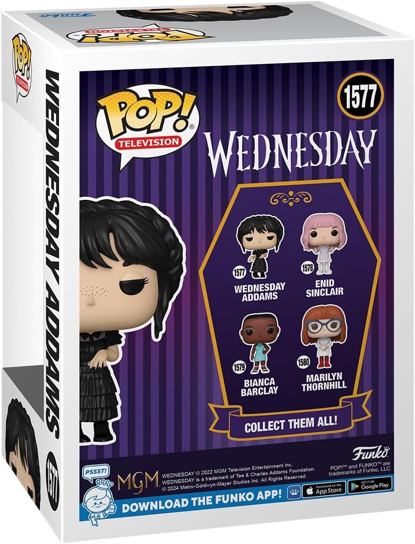 Funko Pop! TV: Wednesday Addams - Rave'n W Vinyl Figure 6