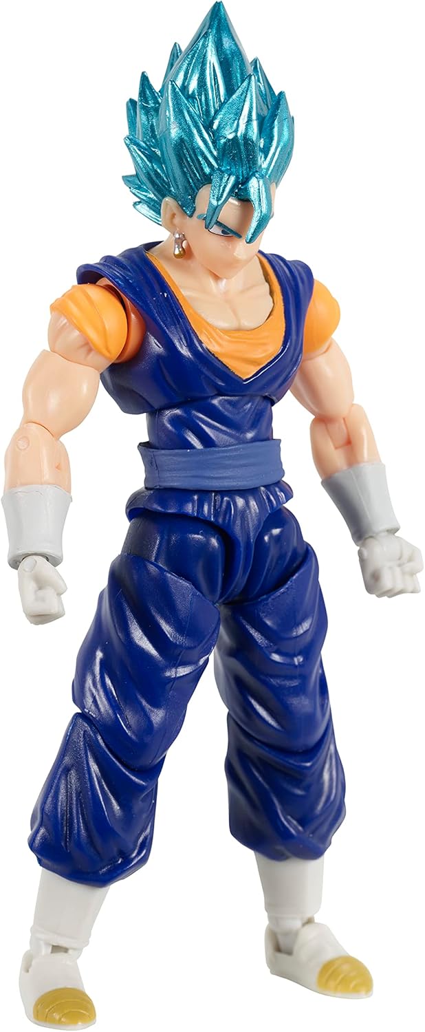 Bandai Dragon Ball Evolve Vegito Super Saiyan Blue Action Figure - 12.5cm Collectible Anime Toy 4