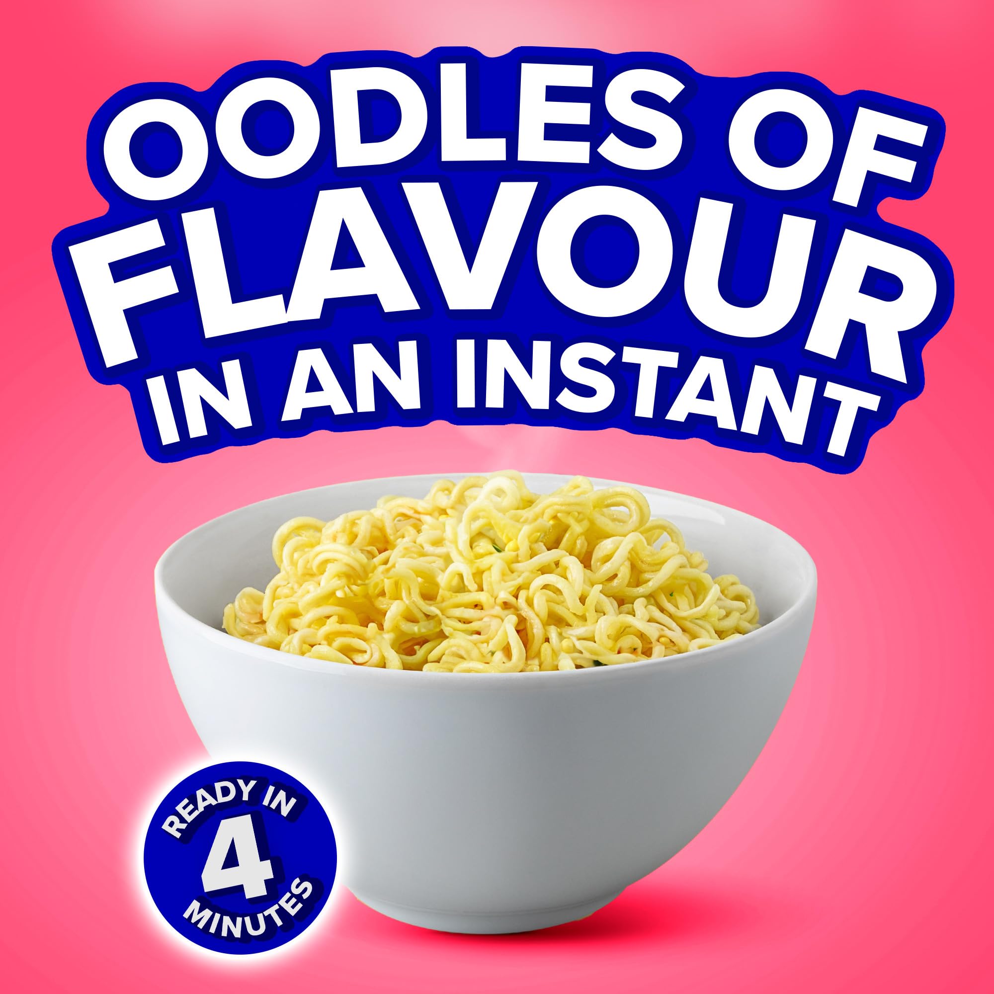 Batchelors Super Noodles Bacon Flavour Instant Snack 90g 10