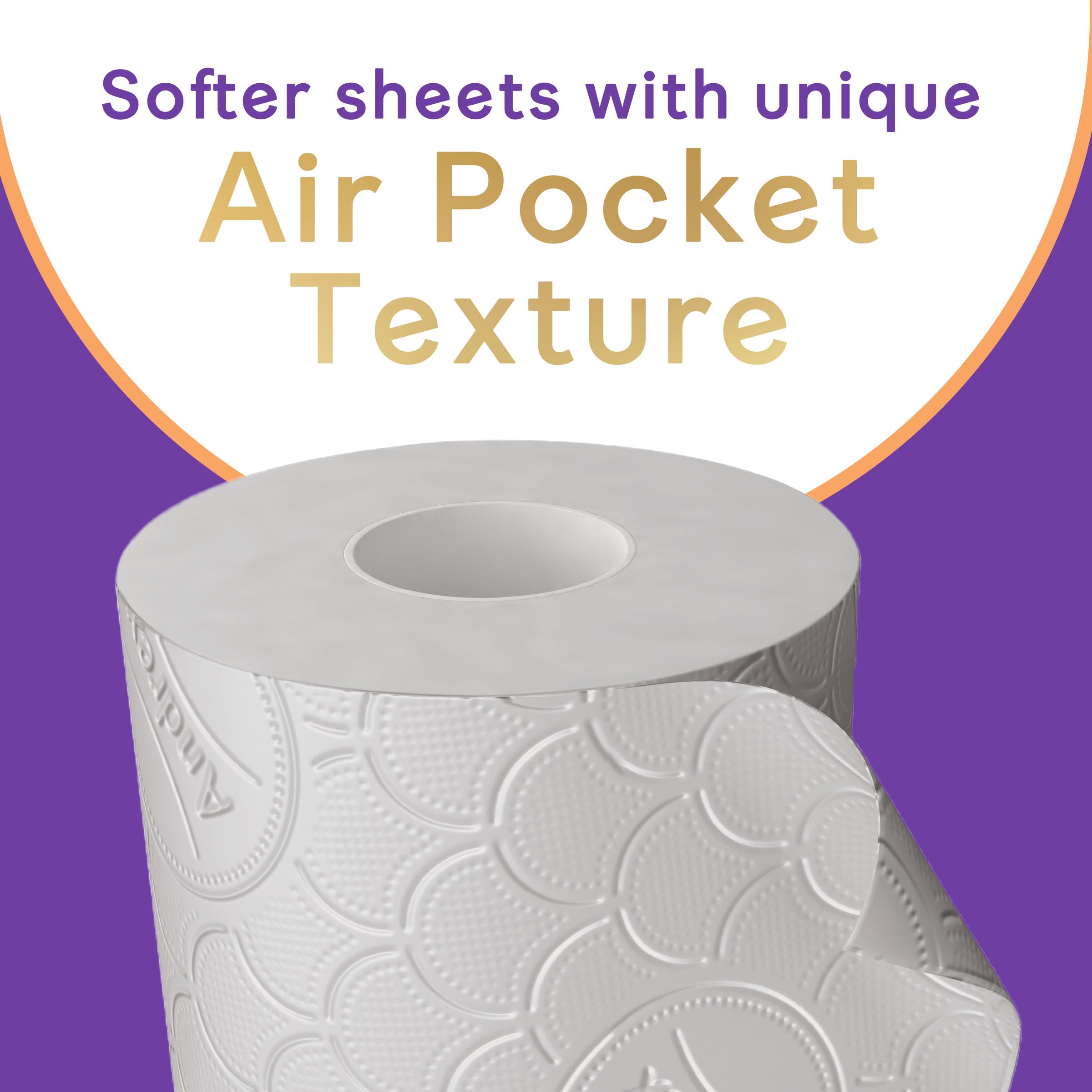 Andrex Ultimate Quilt Toilet Roll - 24 Rolls, 3-Ply, Thick & Super Soft Sheets 2