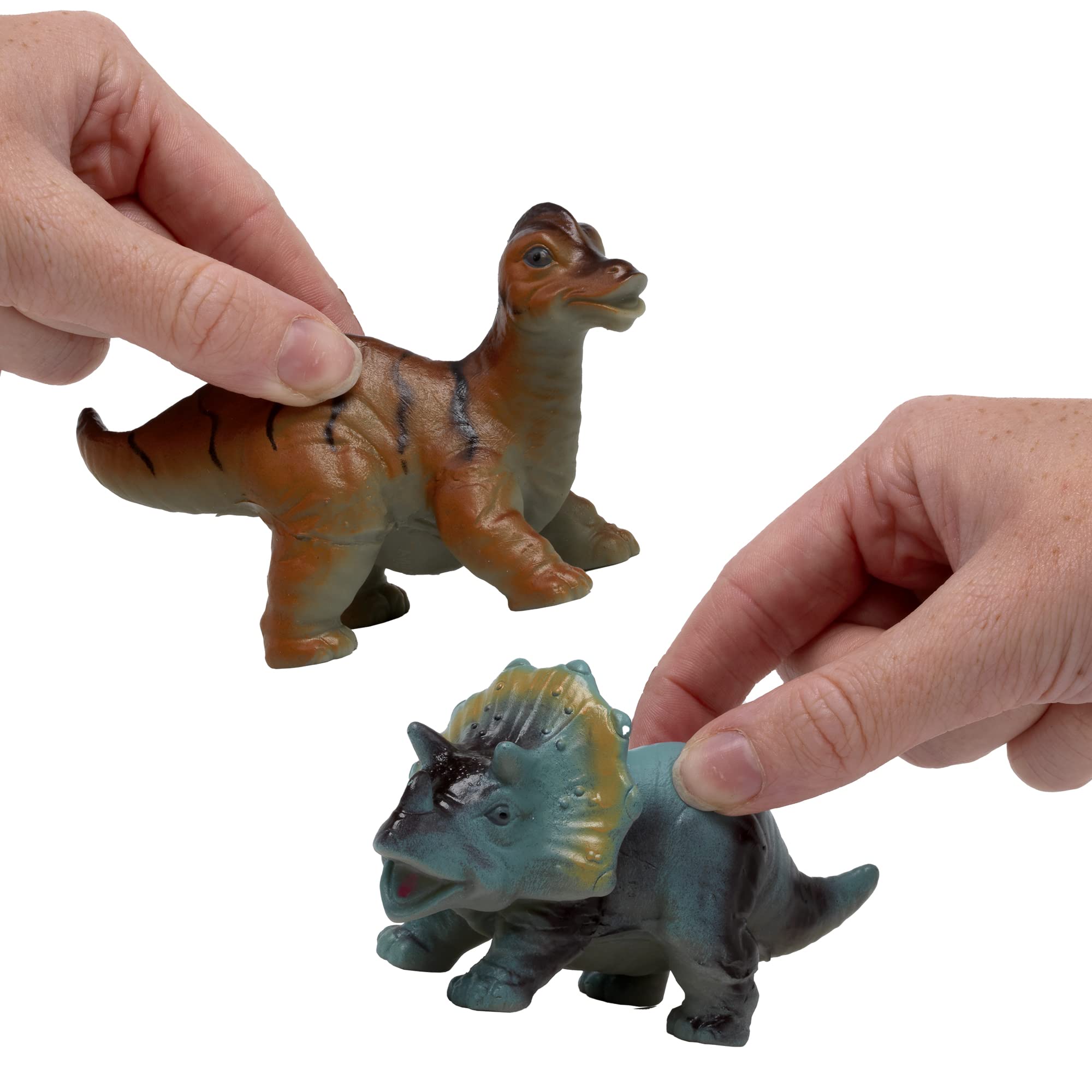 Soft Touch Baby Dinosaur Playset - 6 Soft & Squidgy Figures for Toddlers 18 Months+ 5