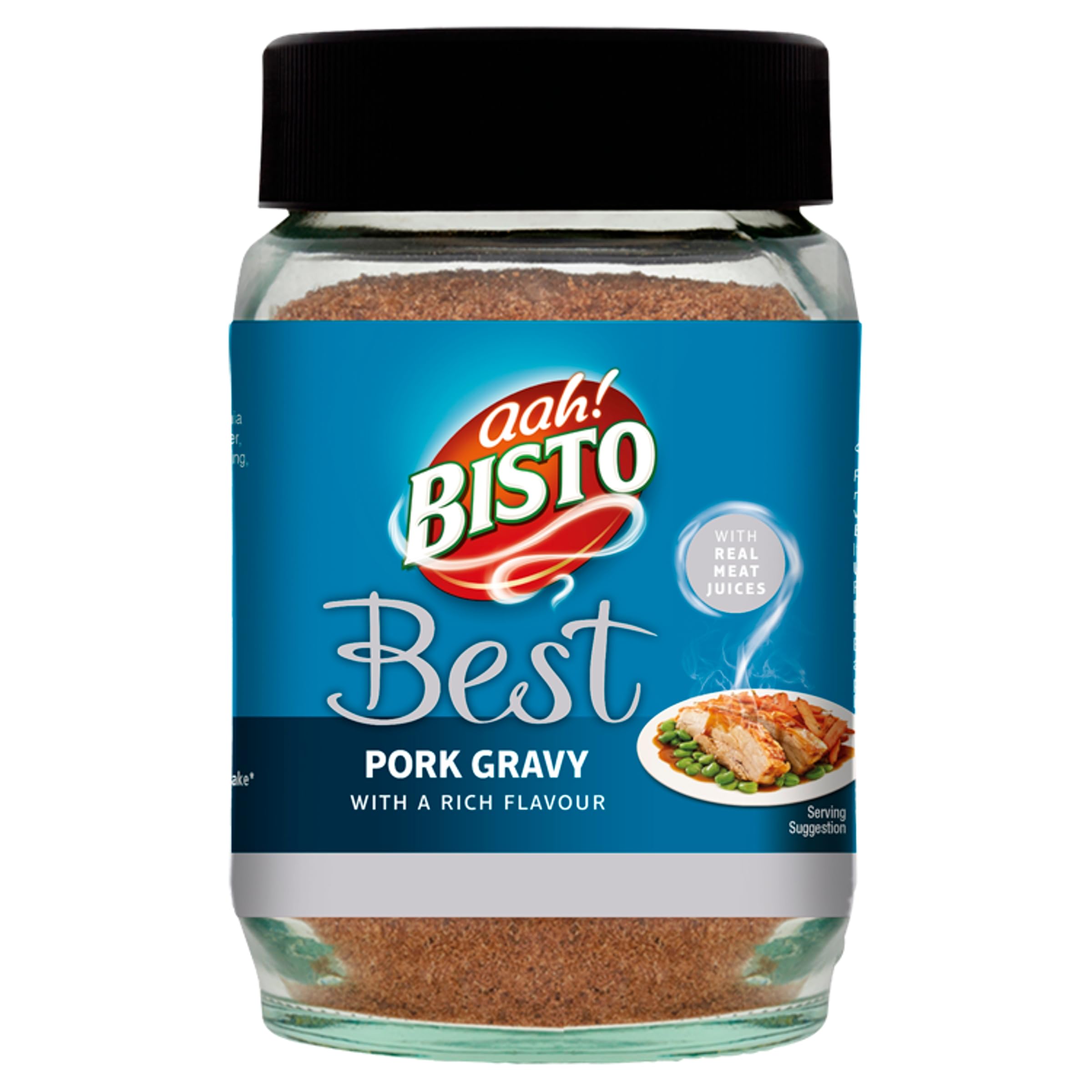 Bisto - Best Pork Gravy Granules Made with Real Meat Juice, 230 g