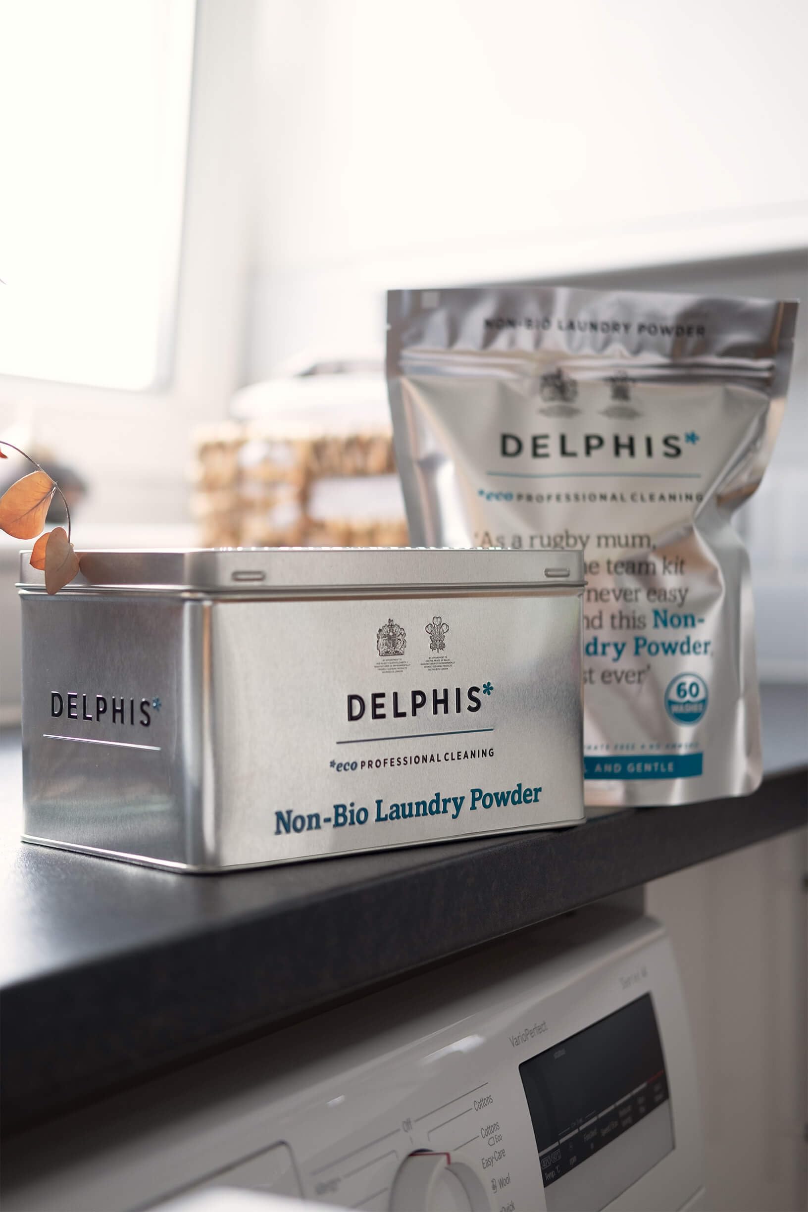 Delphis Eco - Non-Bio Washing Powder with Free Collectors Tin | 60 Washes 5