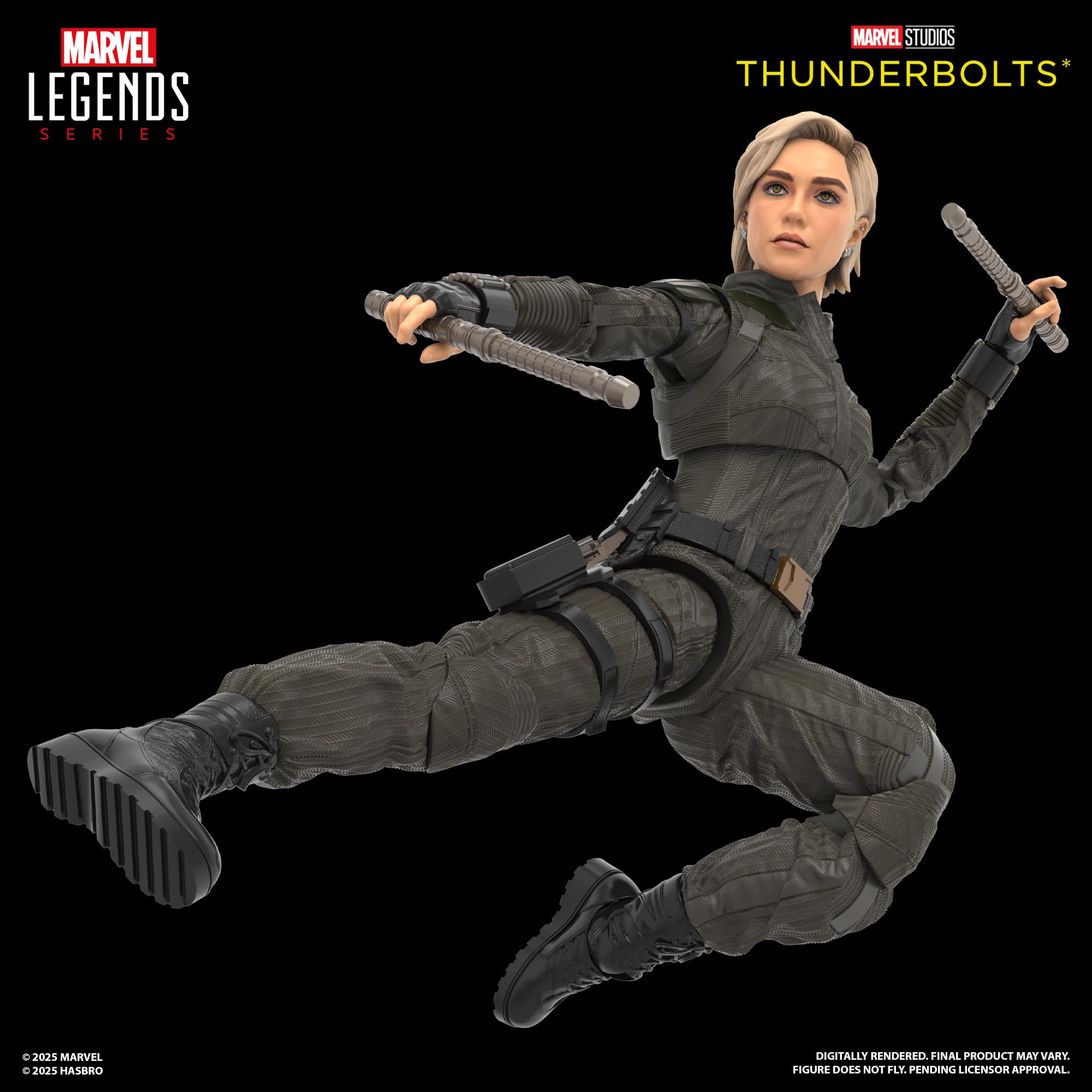 Marvel Legends Yelena Belova & Red Guardian 6-Inch Action Figures - Thunderbolts* Film-Inspired Set 5