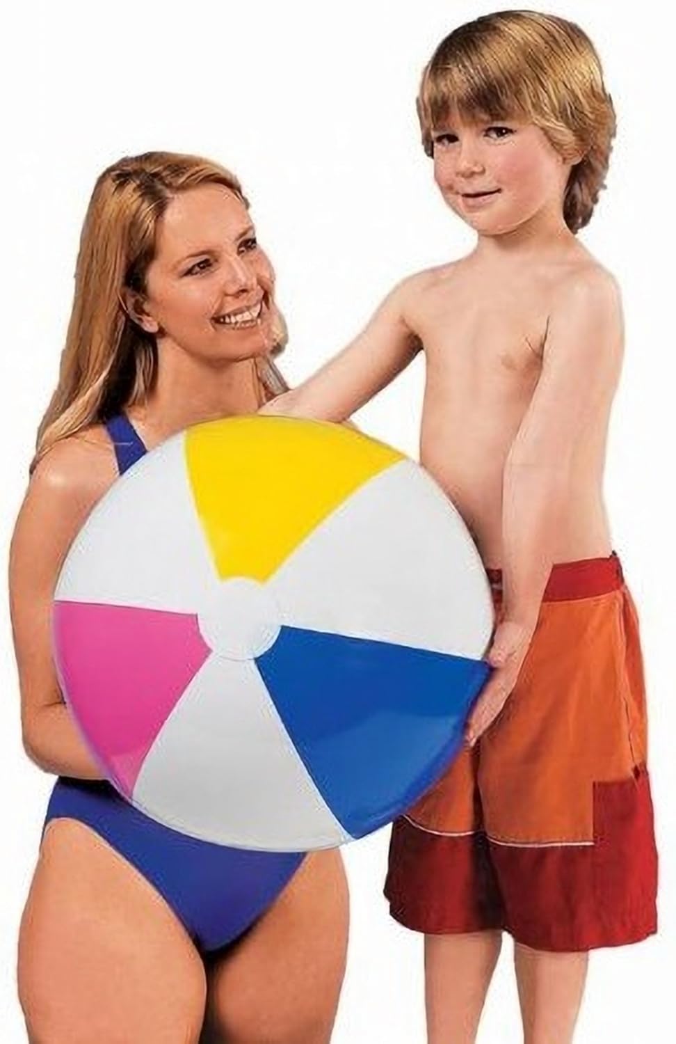 Intex 59030EP 24-Inch Glossy Beach Ball - Outdoor Play for Kids 3+ 5