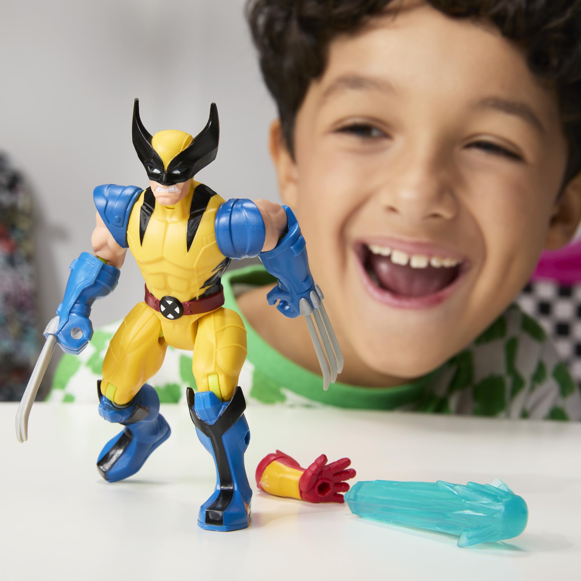 AVENGERS MixMashers Marvel Wolverine Custom Action Figure - 12 cm Scale | Interchangeable Parts 3