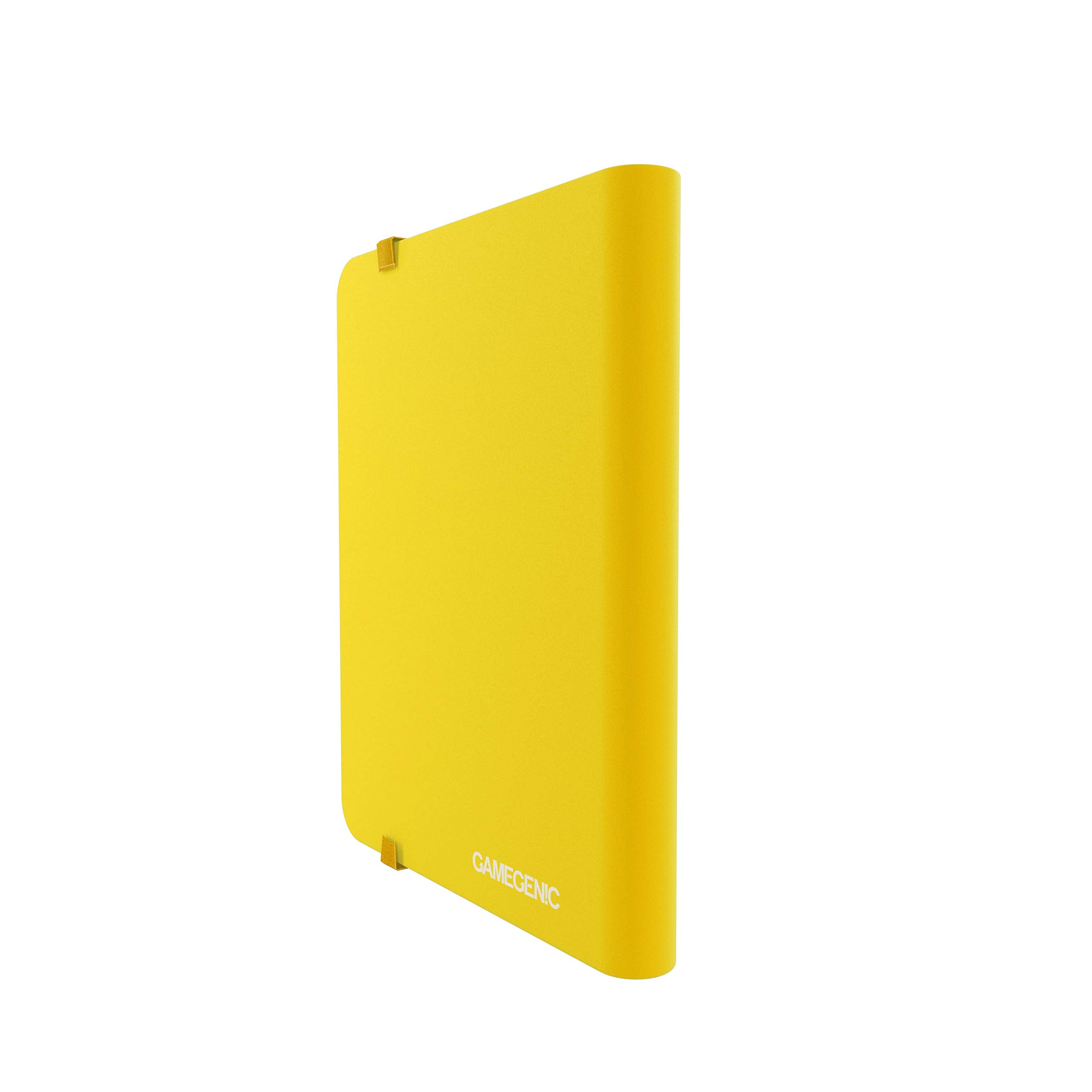 Gamegenic Casual Album 8-Pocket Yellow | Holds 160 Double-Sleeved Cards | PP Material 3