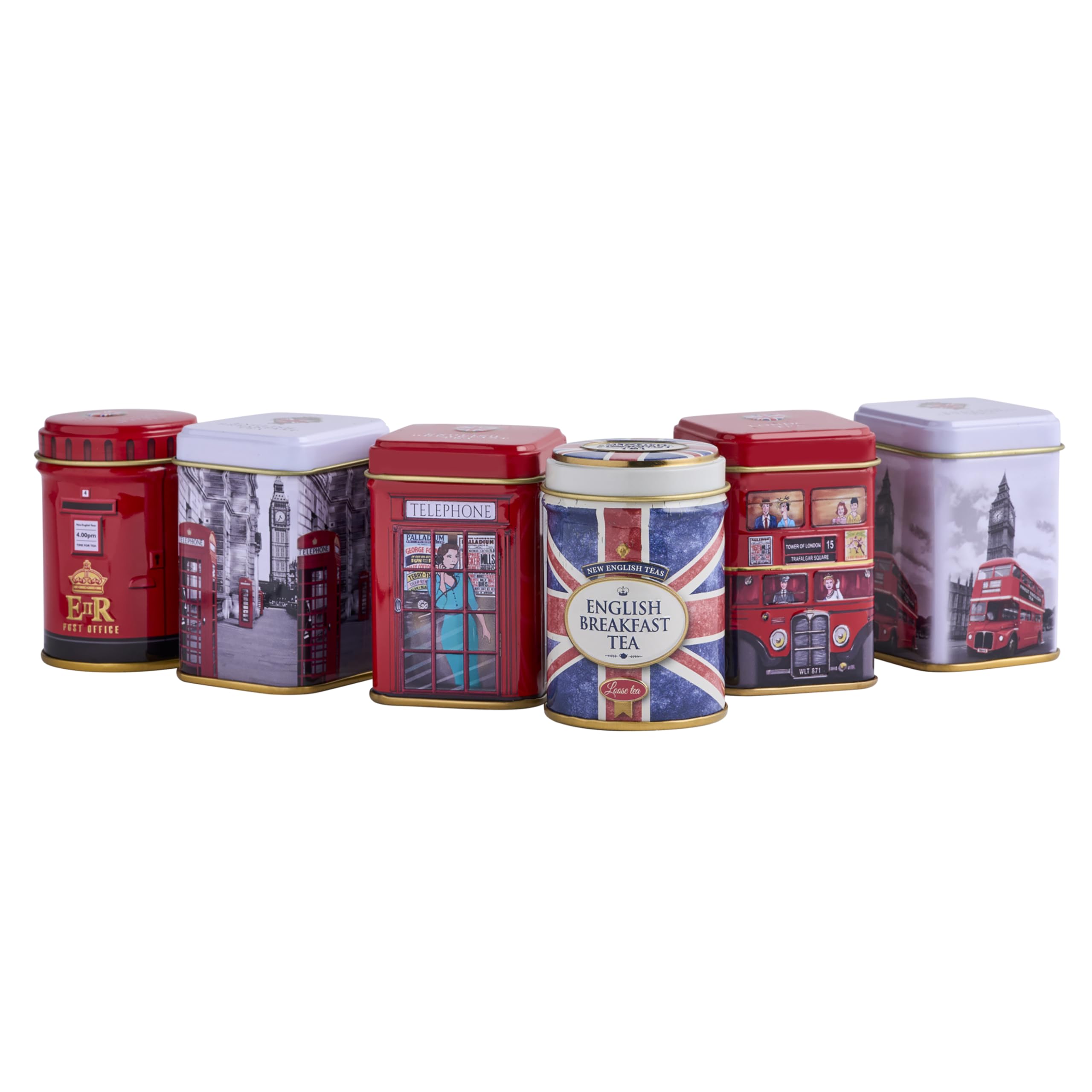New English Teas - British Mini Tin Tea Selection 140 g 7