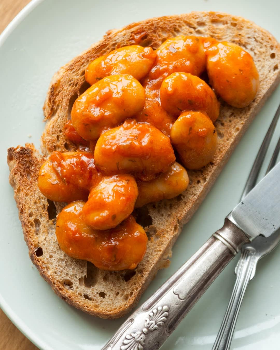 The Greek Kitchen - Gigantes Gebackene Riesenbohnen in Tomatensoße Veganerfreundlich 5