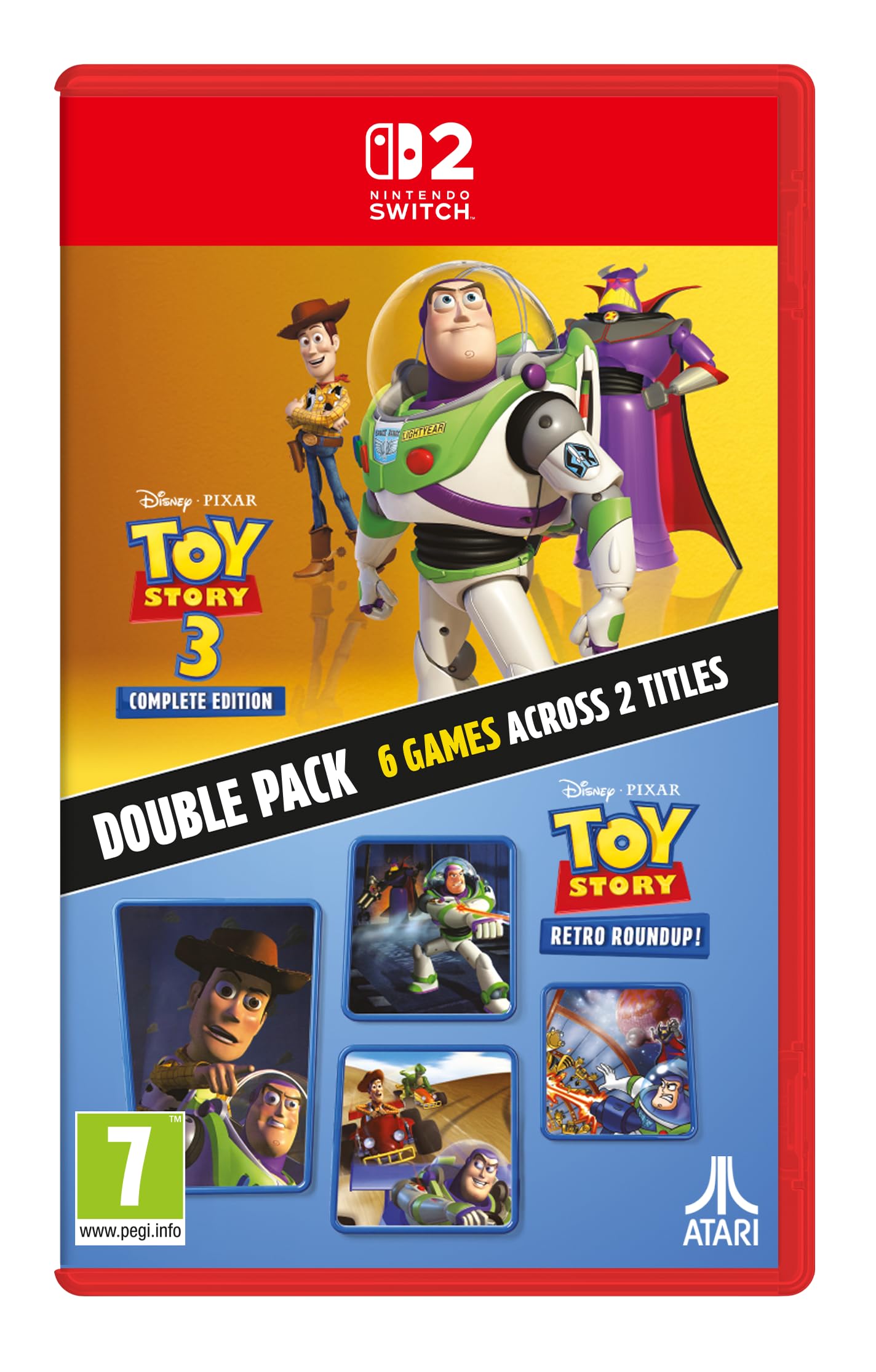 Toy Story: Retro Roundup! + Toy Story 3 Complete Edition Double Pack [Nintendo Switch]