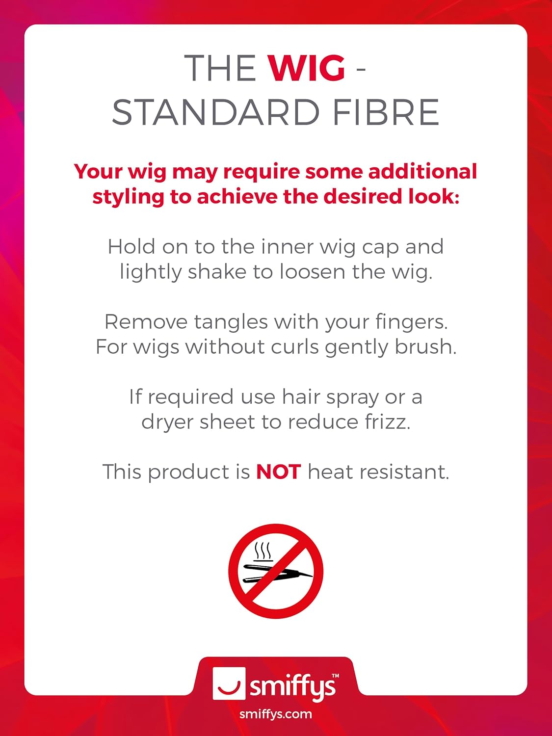 Smiffys The Exorcist Regan Long Messy Wavy Auburn Wig 8