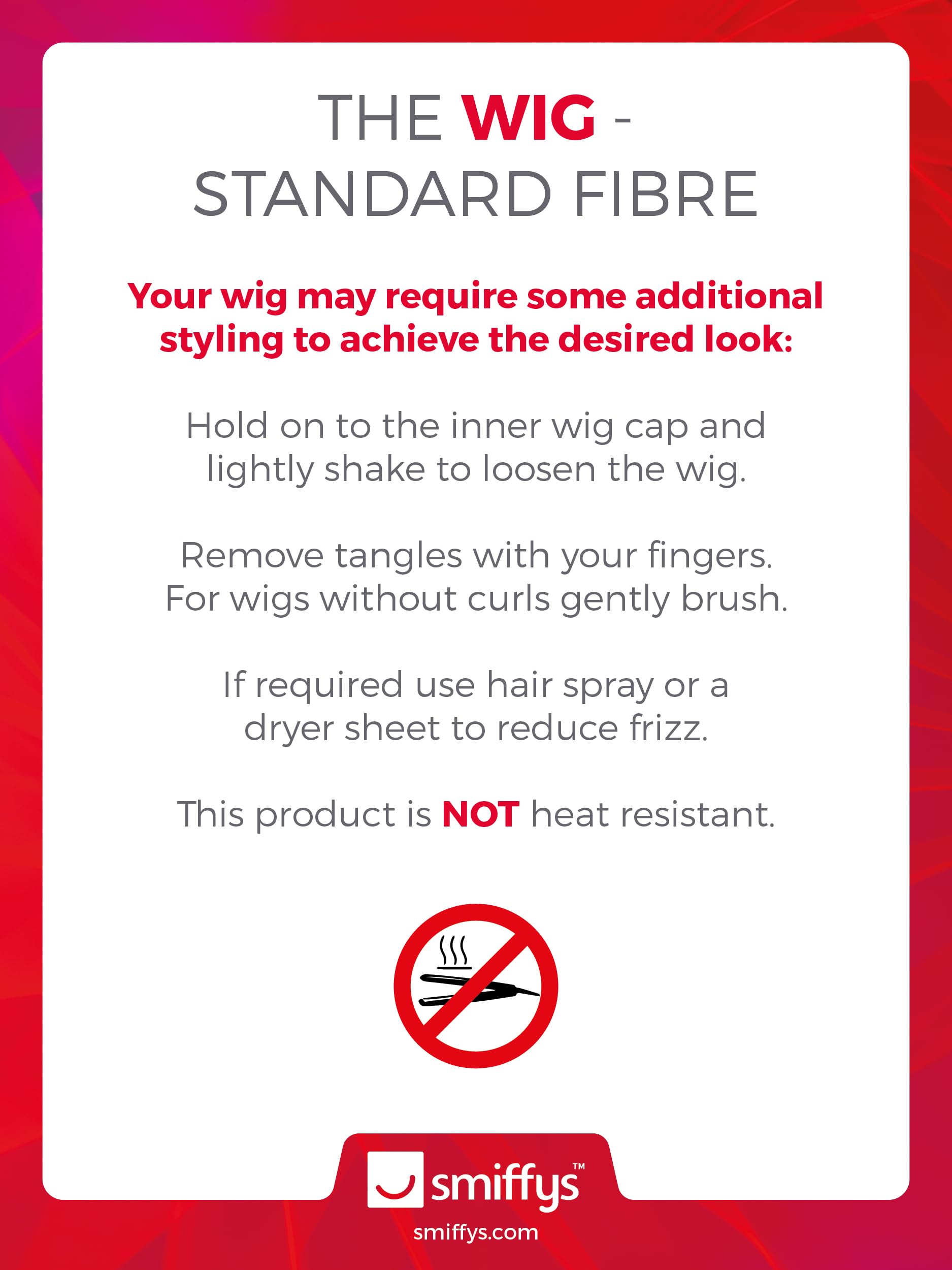 Smiffys Siren Wig - White Long Curly with Fringe, One Size 3